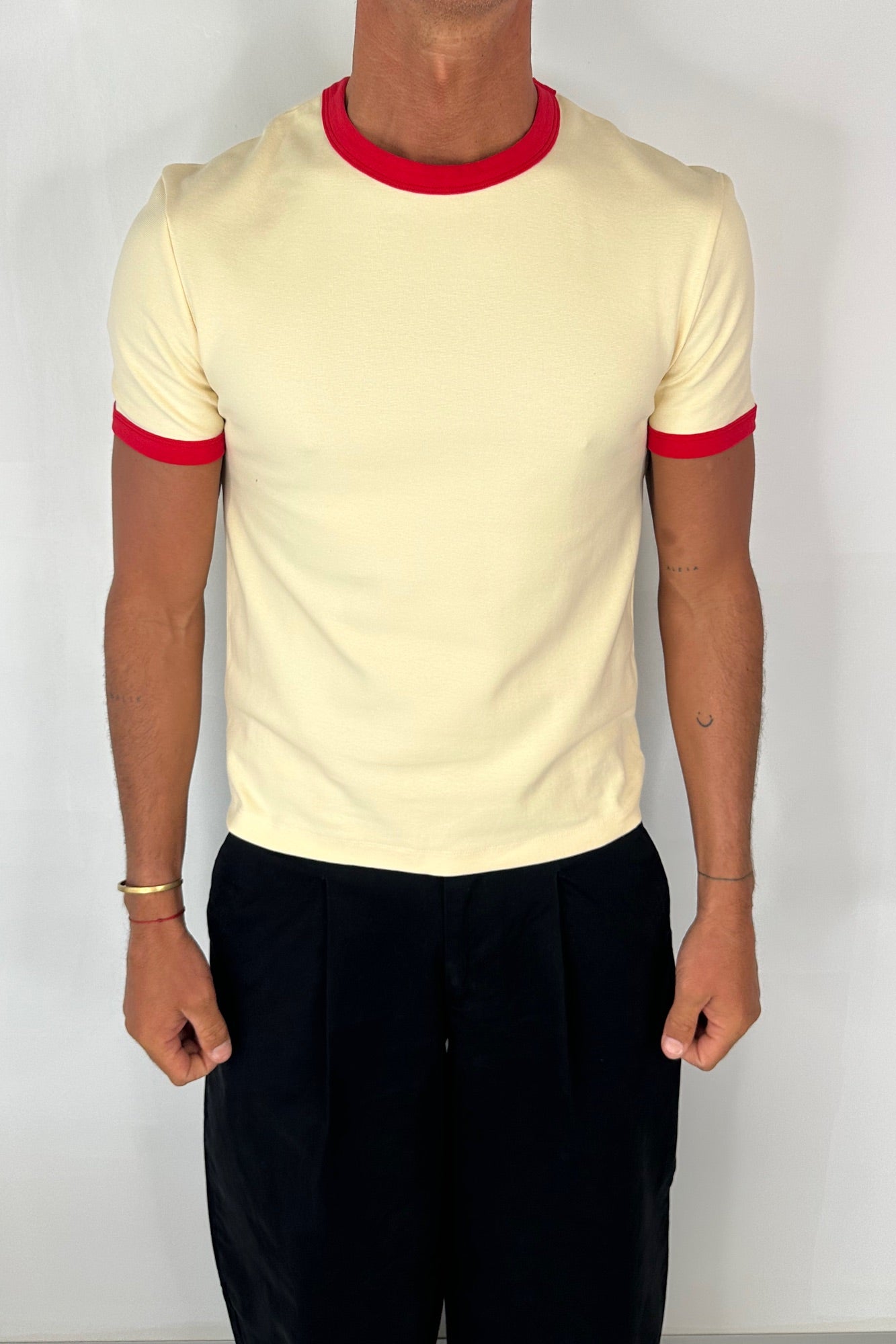 Charlie Ringer Tee Pastel