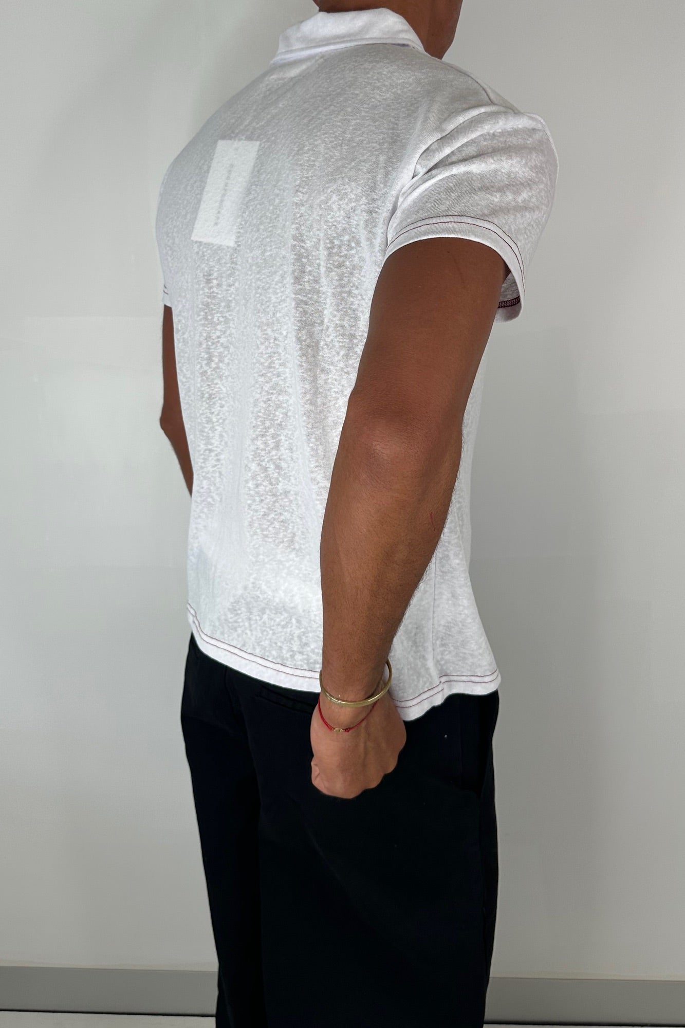 Eric Lightweight Polo White