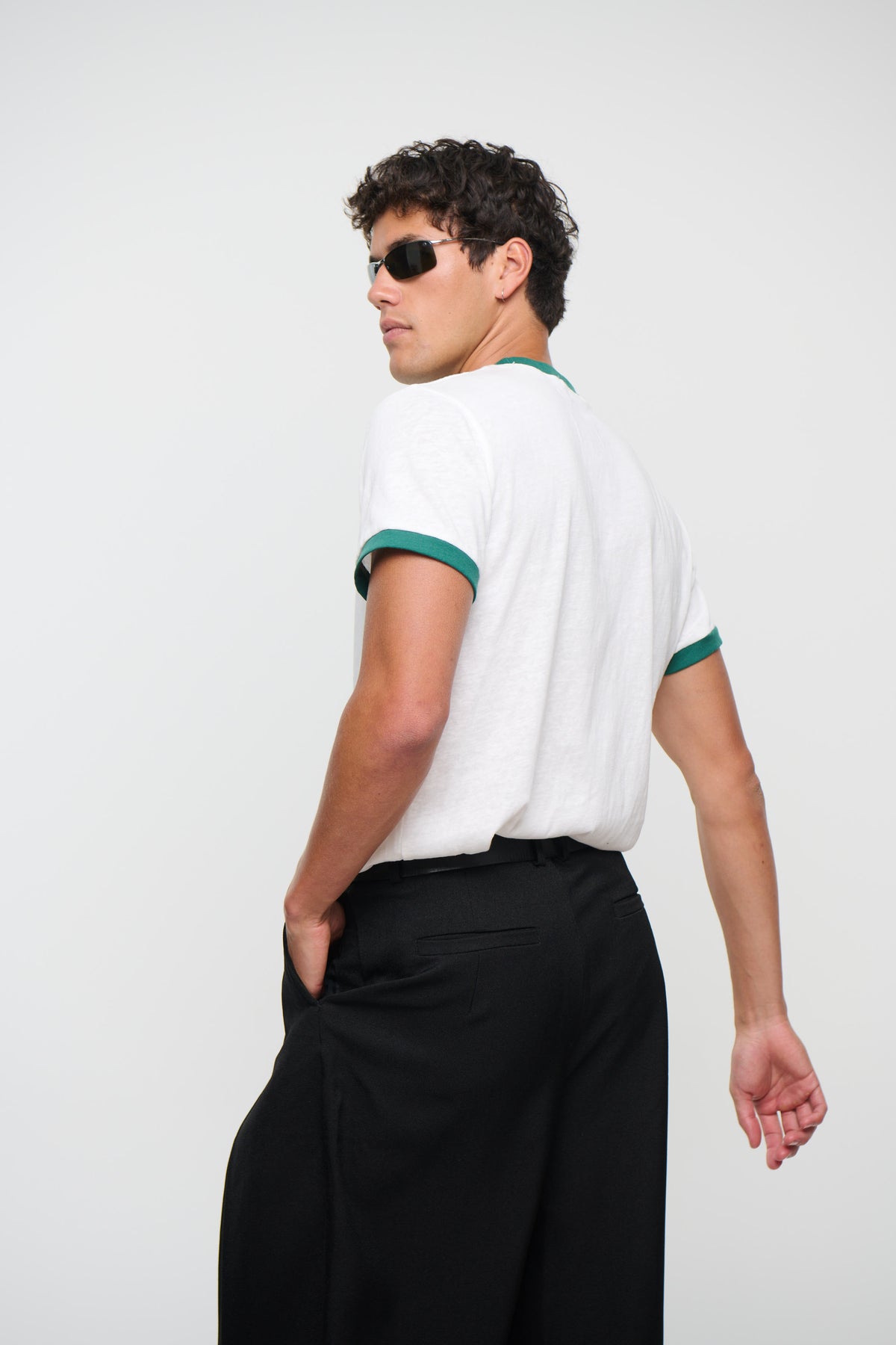 Soft Ringer Tee Emerald