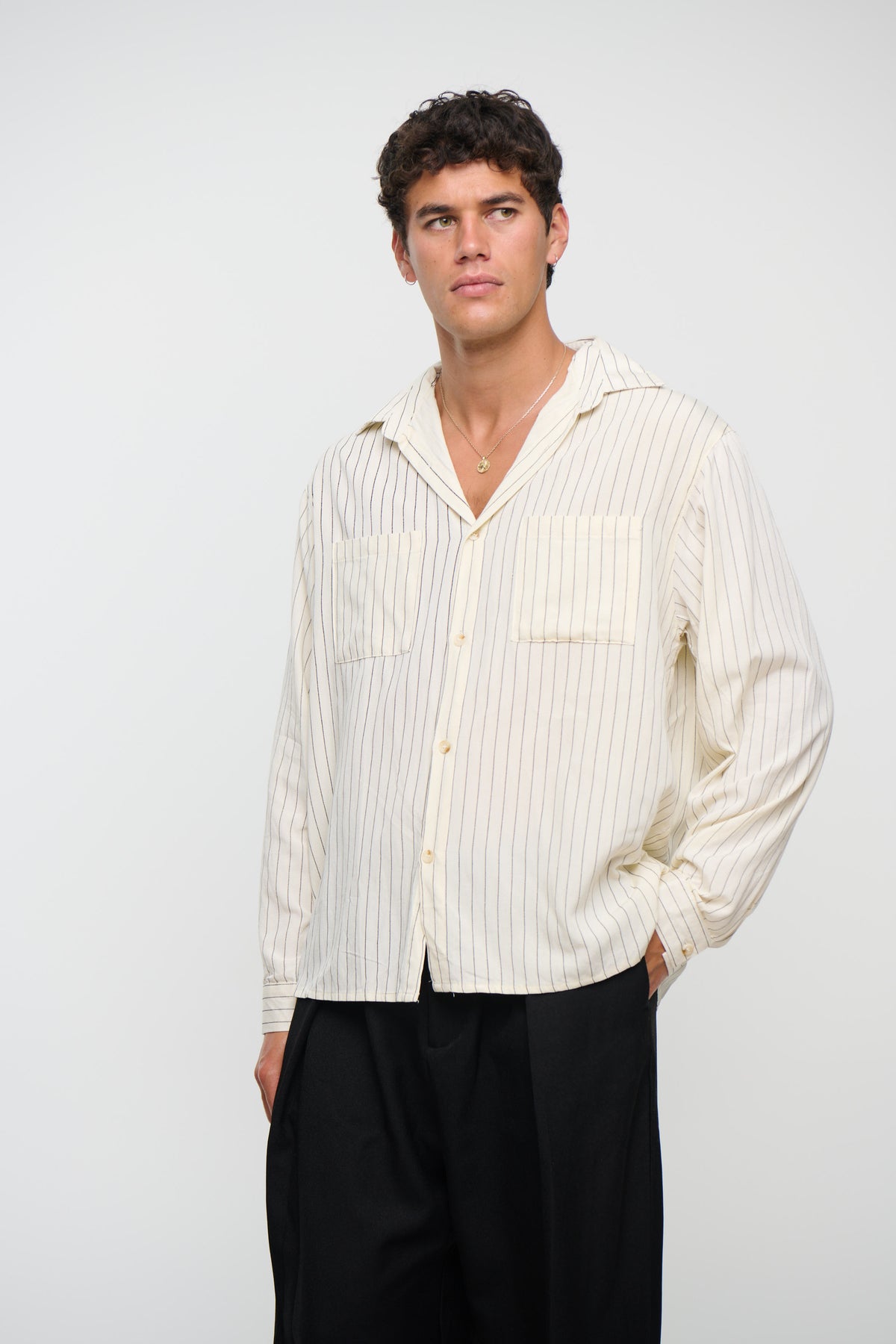 Will Relaxed Shirt Beige
