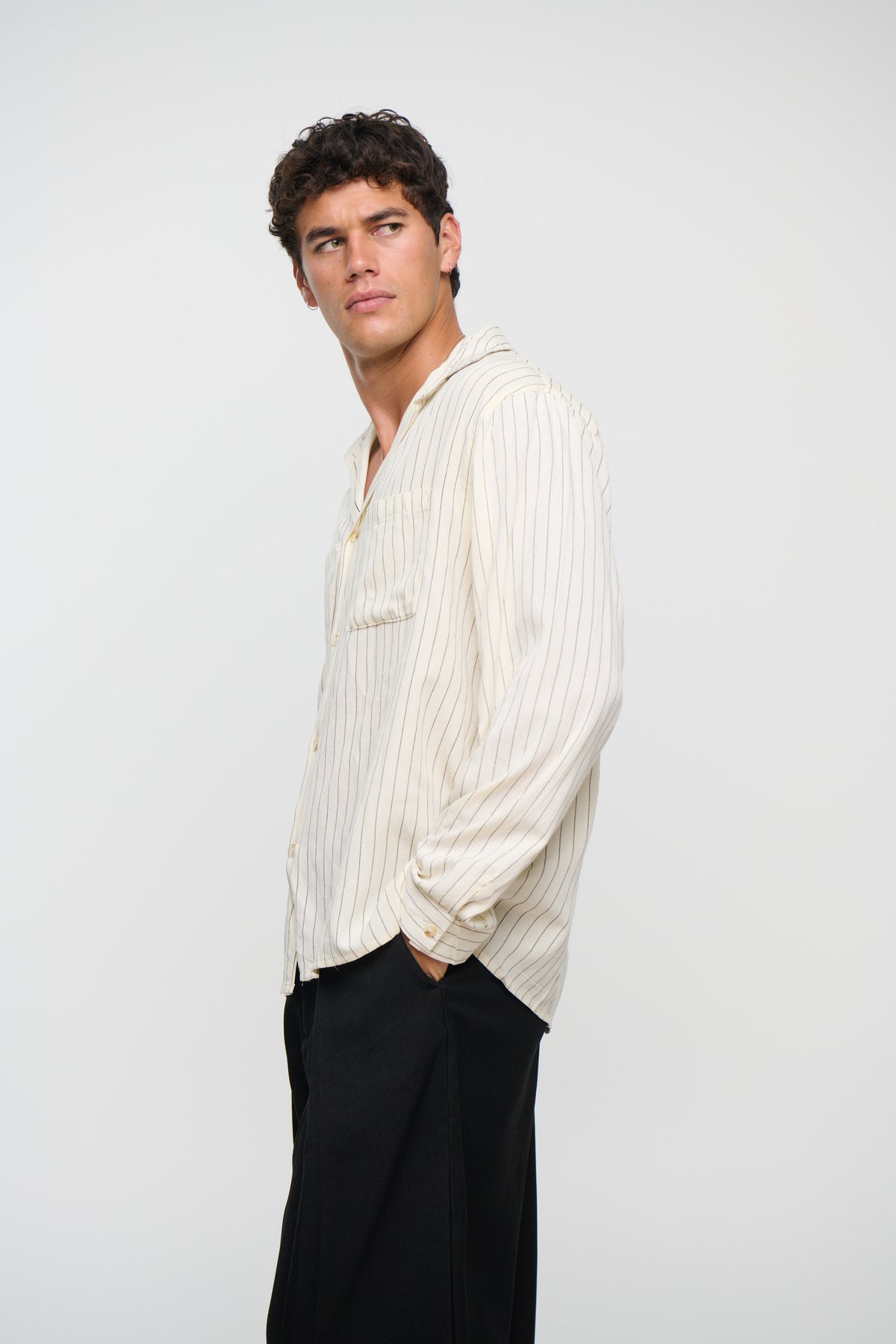 Will Relaxed Shirt Beige