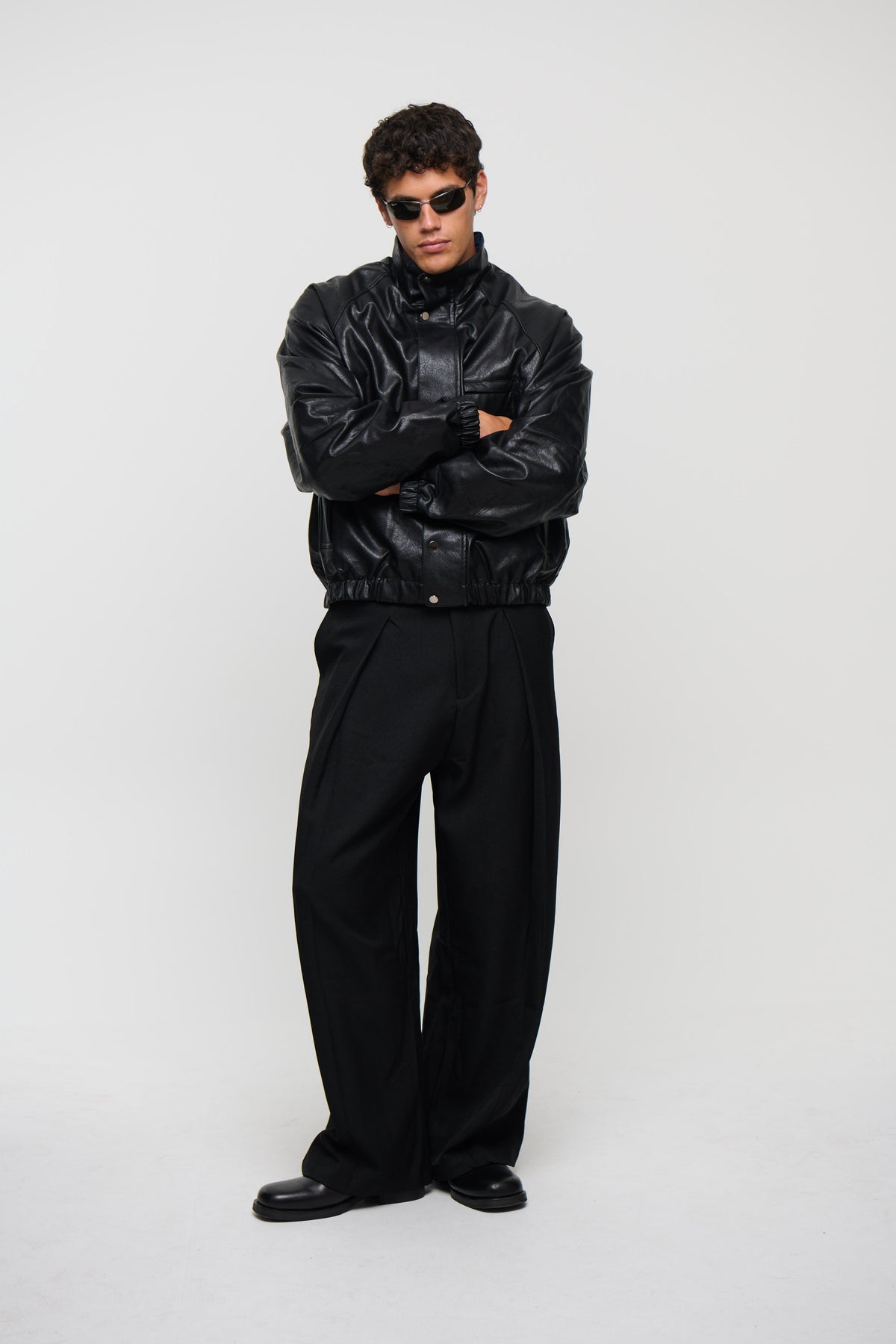 Reversible Vintage Bomber Black