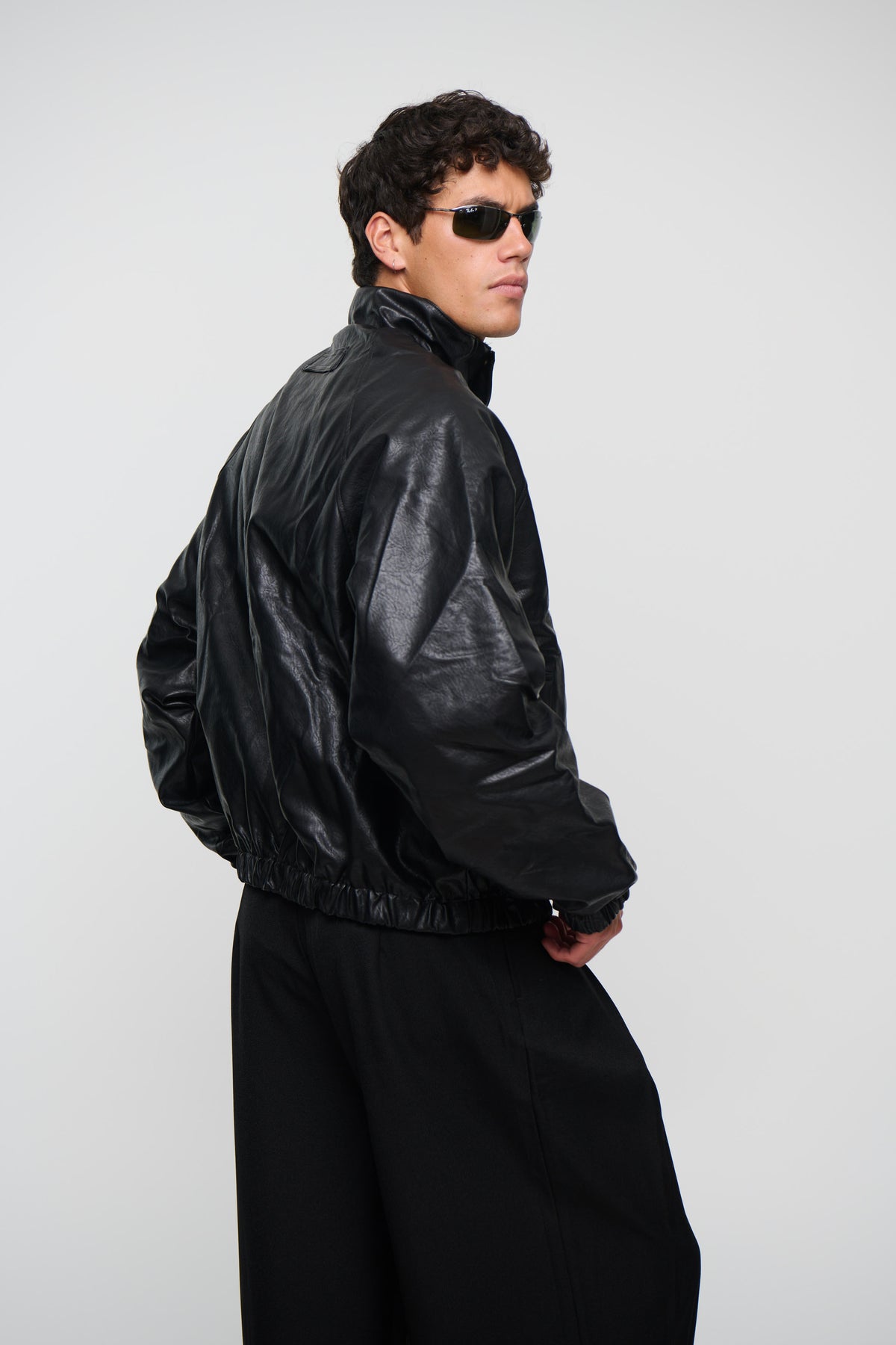 Reversible Vintage Bomber Black