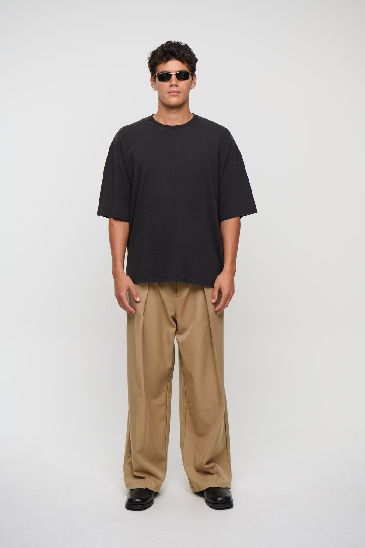 Jordan Crop Tee Acid Black