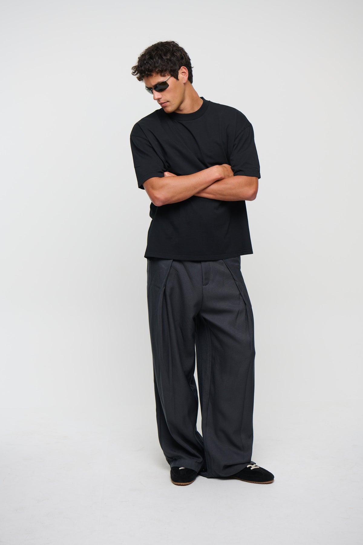Billy Regular Fit Tee Black