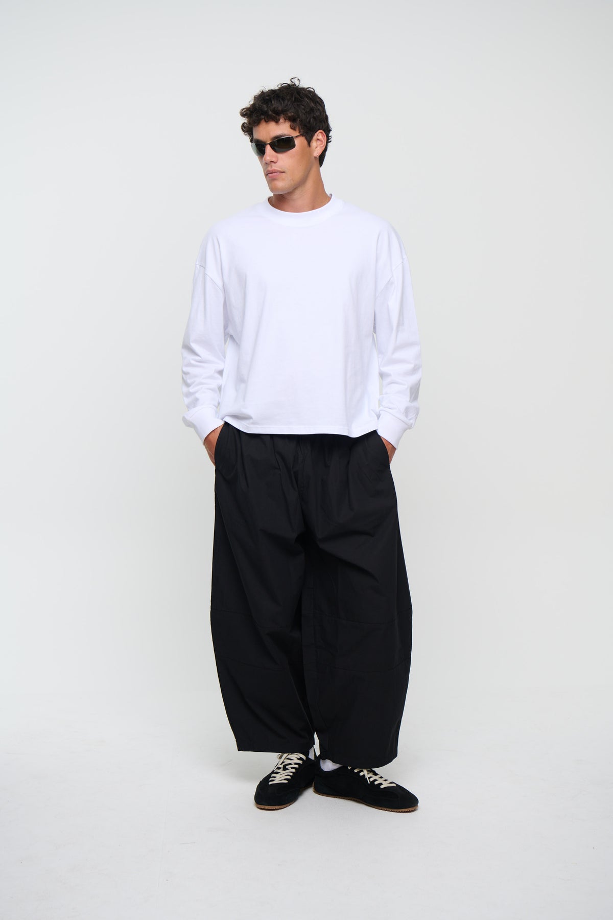 Julius Baggy Pant Black