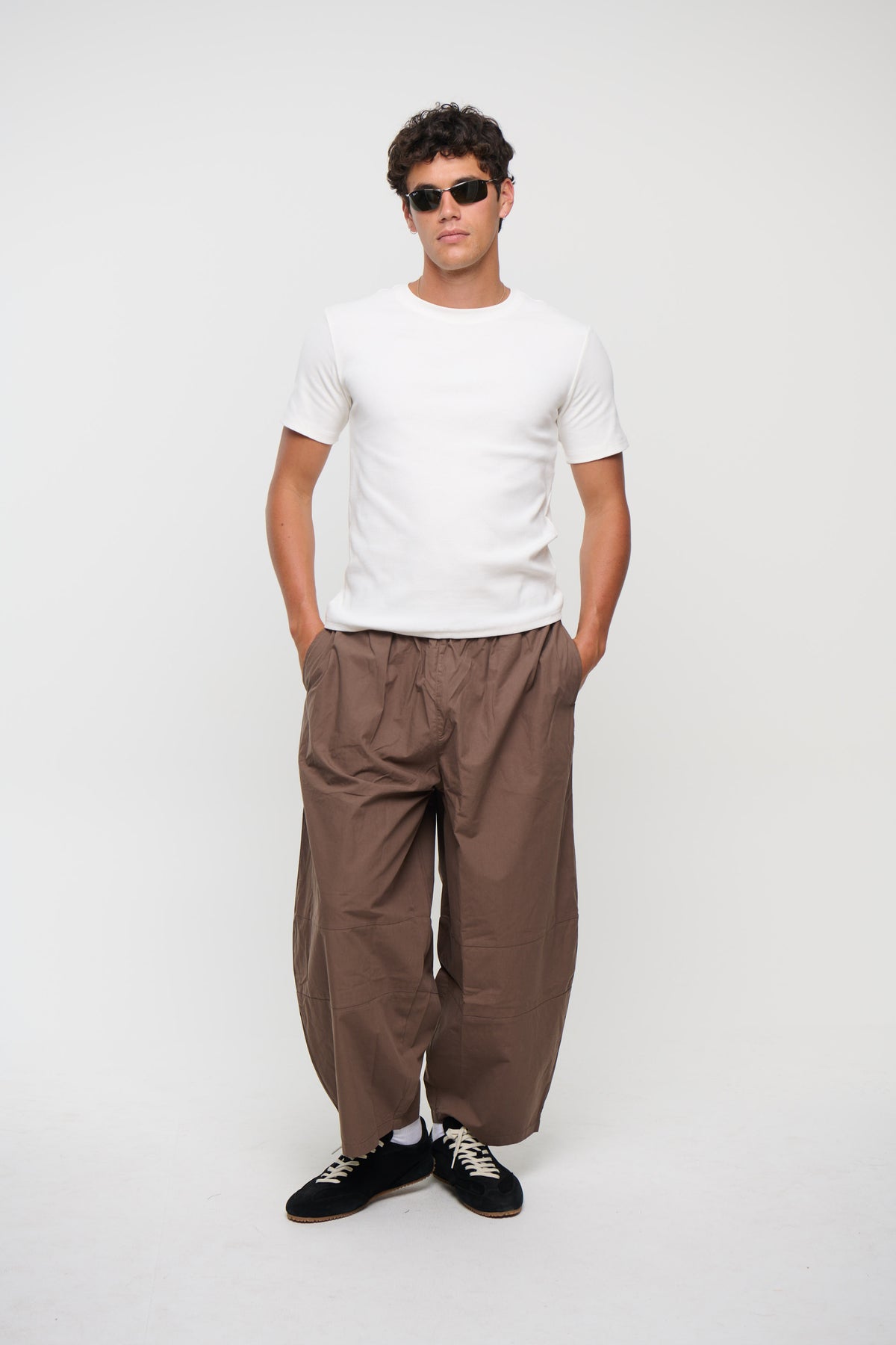 Julius Baggy Pant Mocha