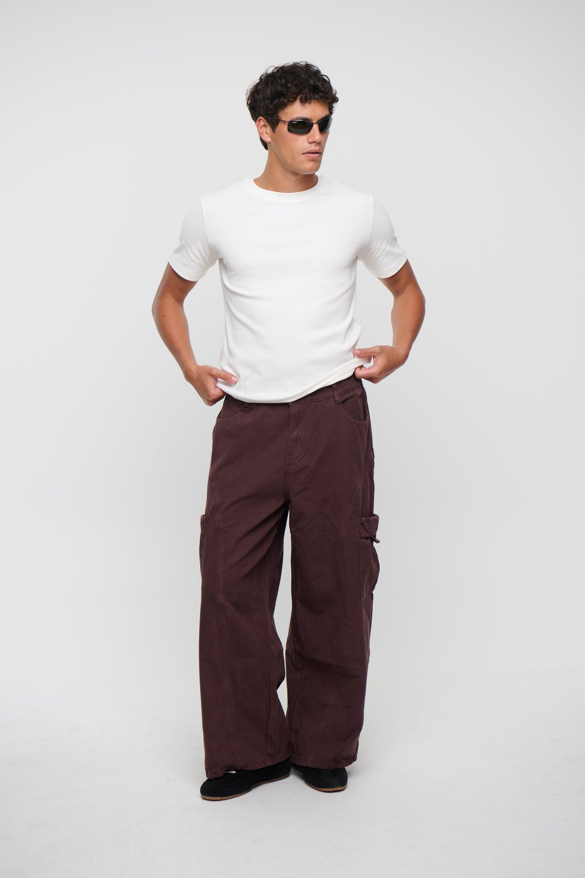 Richie Cargo Pant Choc