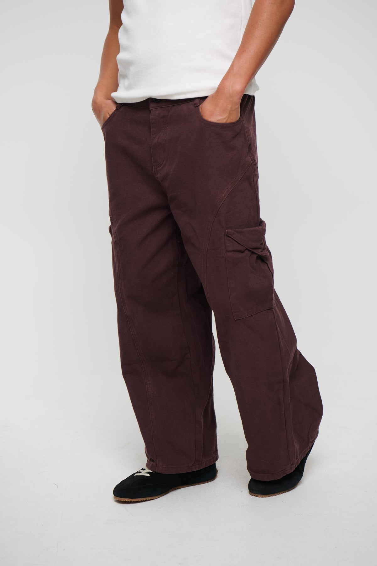 Richie Cargo Pant Choc