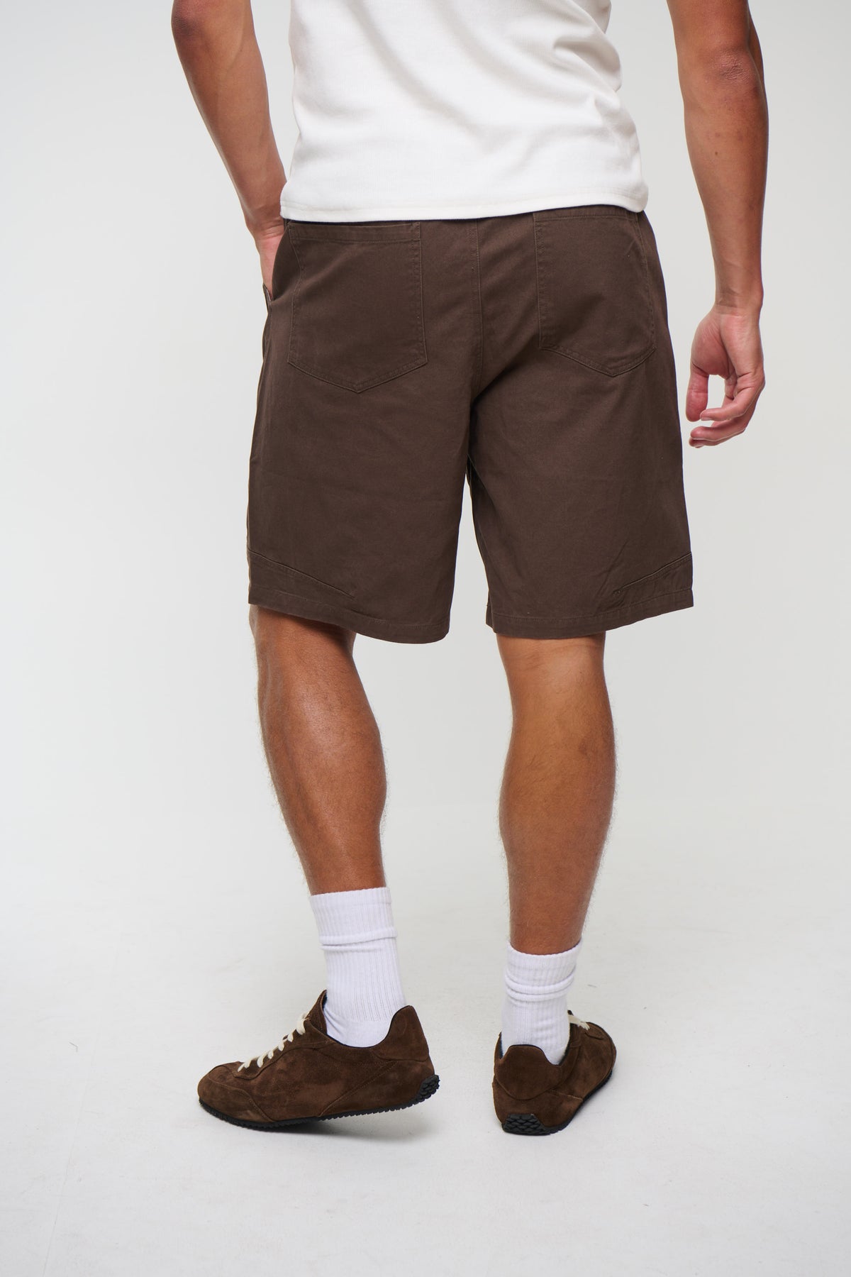 Harry Panelled Short Choc