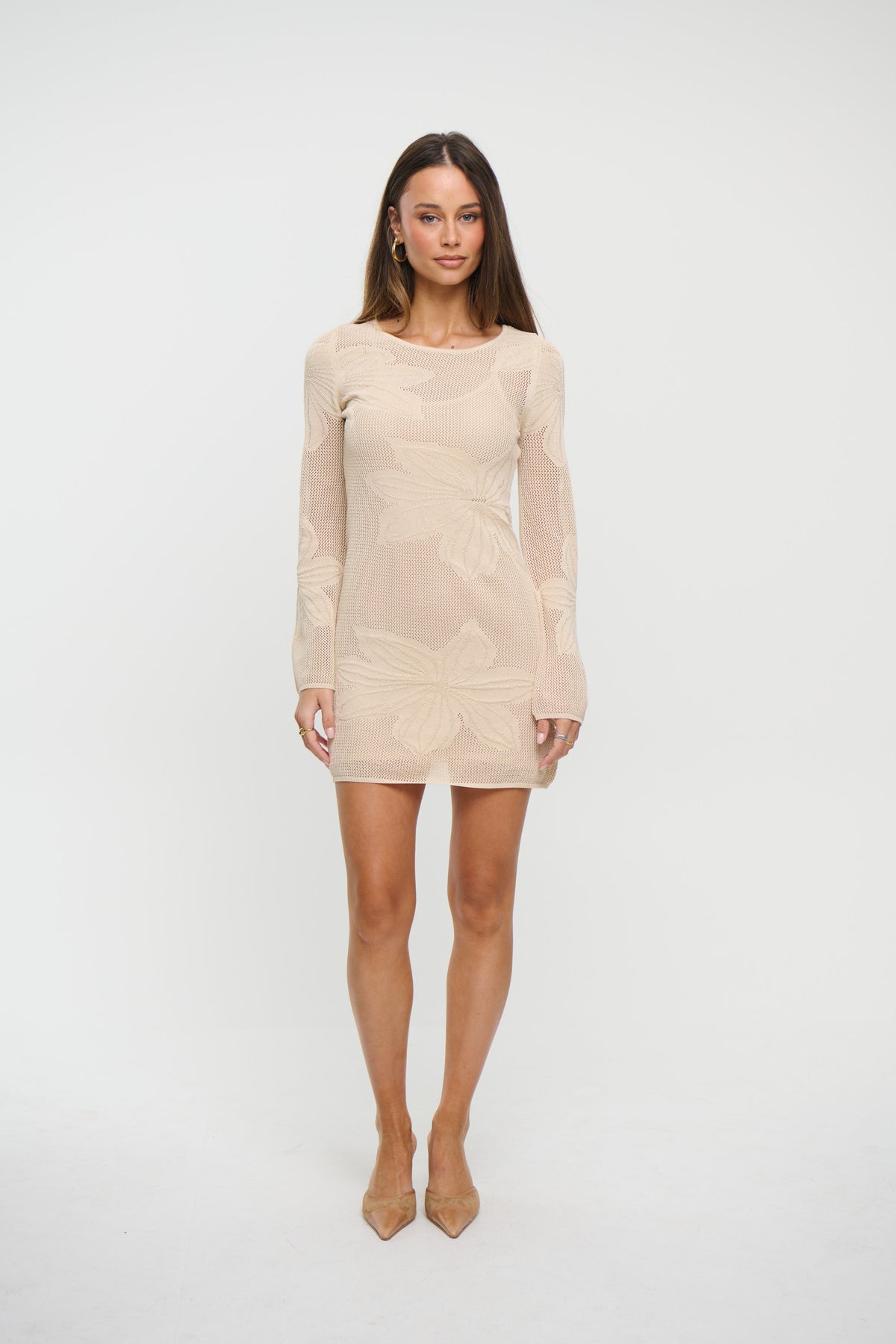 Solace Mini Dress Sand