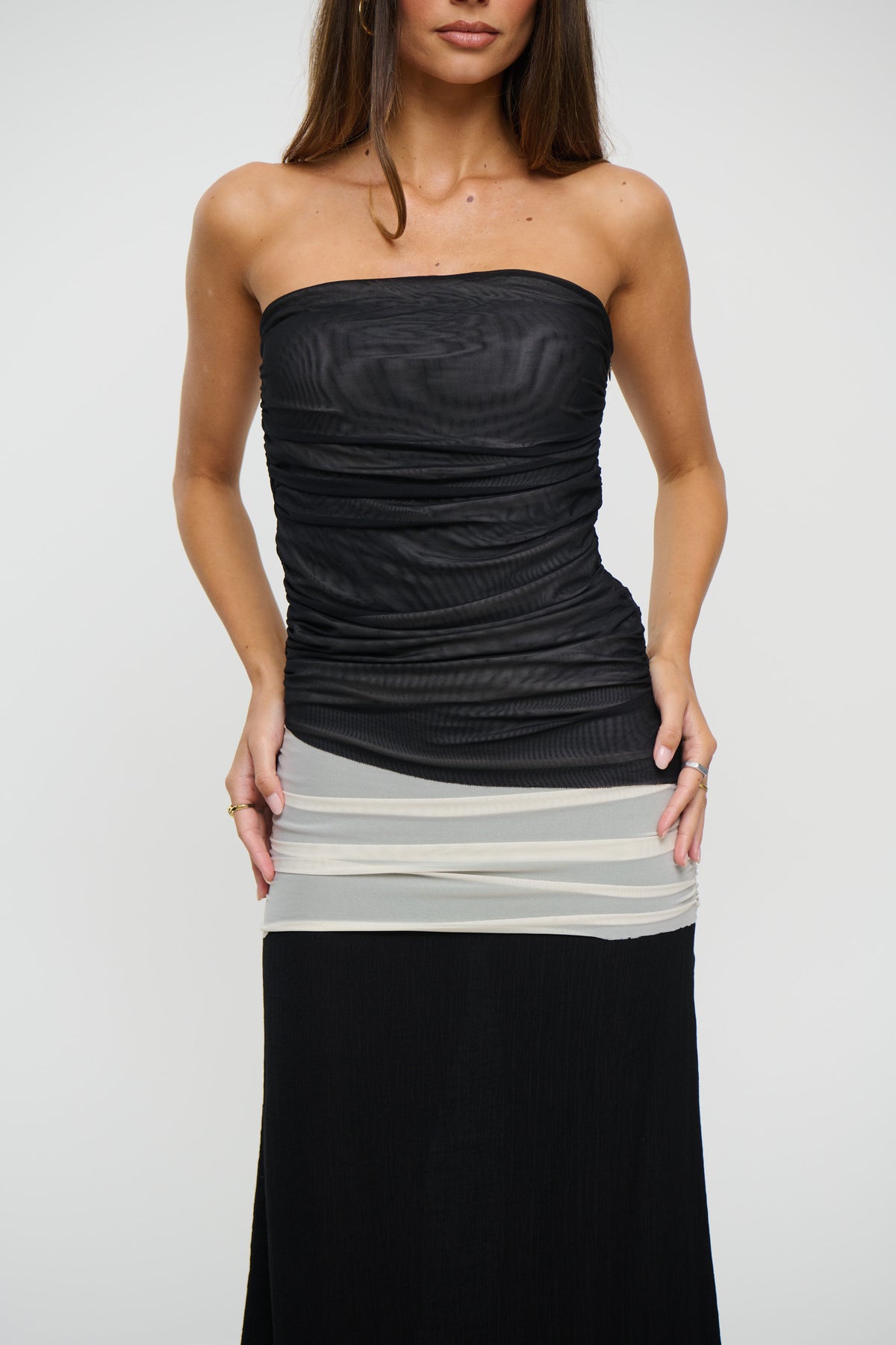 Tabloid Maxi Dress Dusk