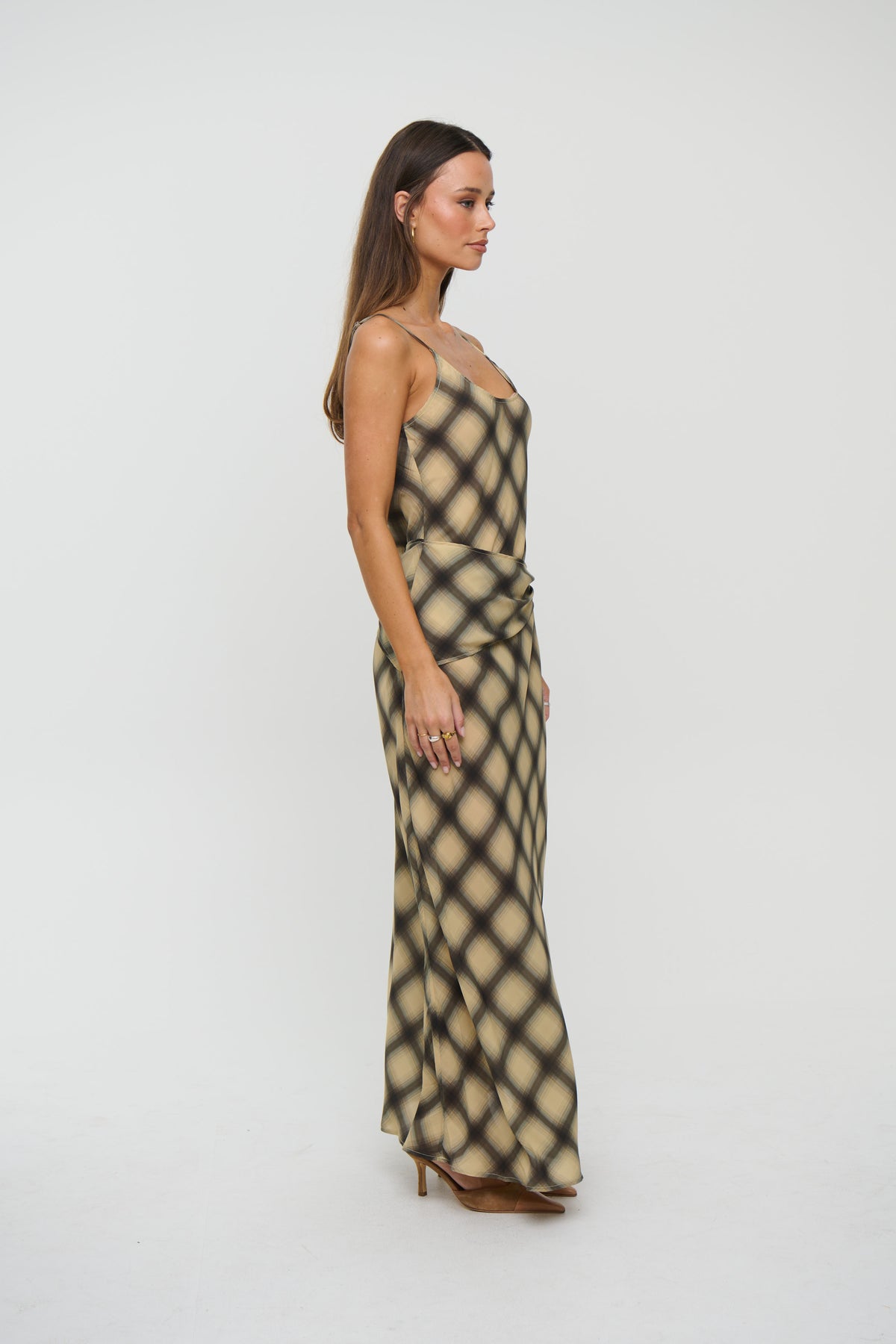 Eloise Maxi Dress Check