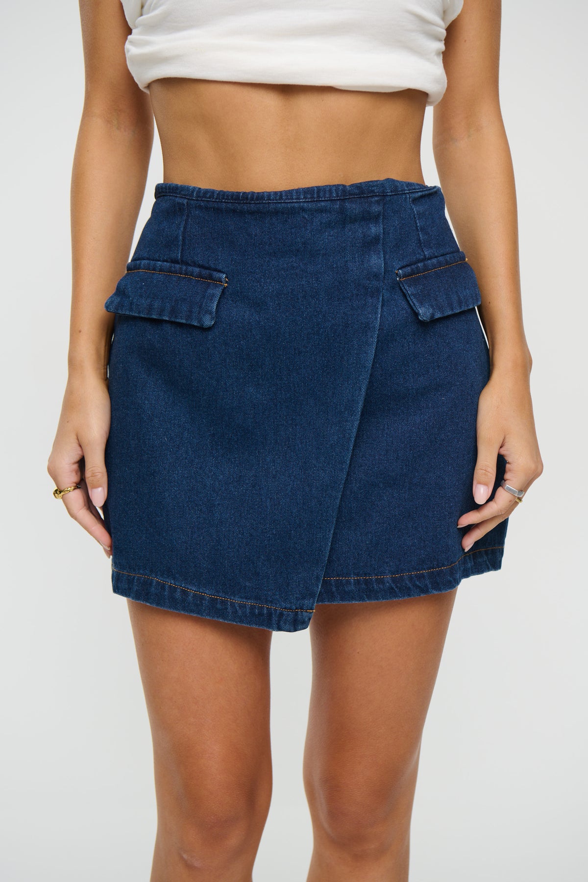 Sophia Skirt Indigo