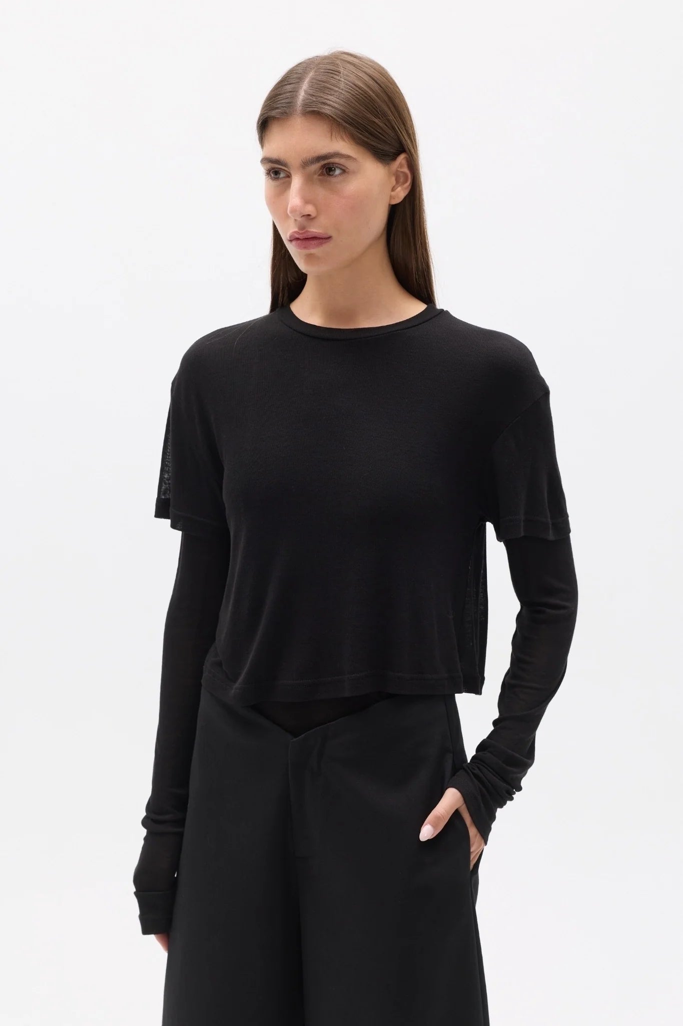 Calenia Top Black