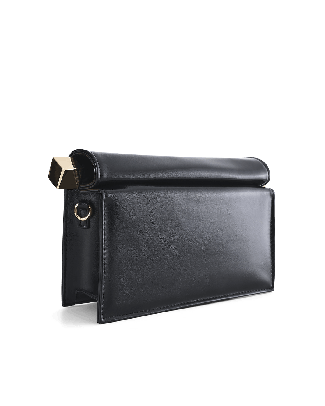 Carson Clutch Bag Black Shine