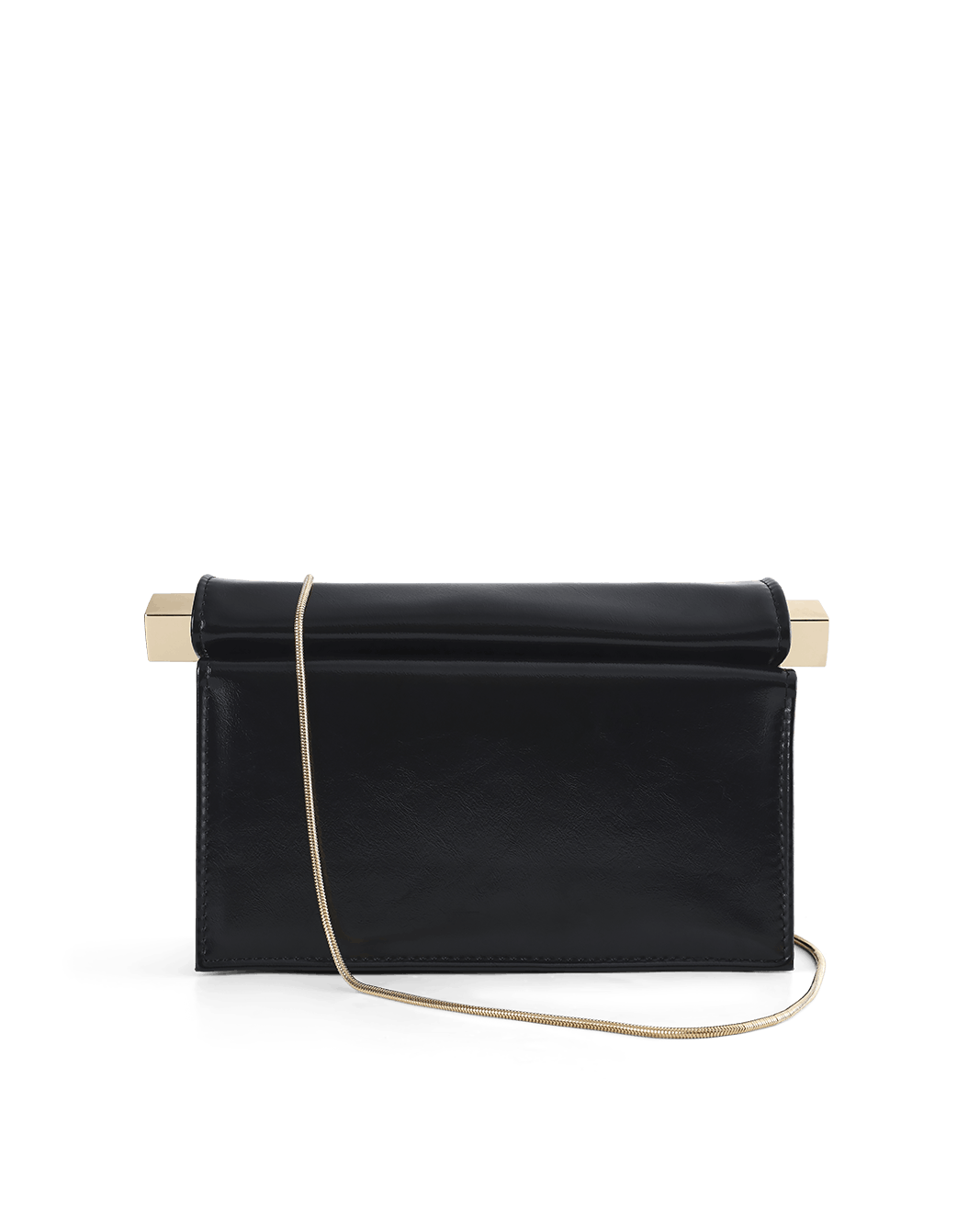 Carson Clutch Bag Black Shine