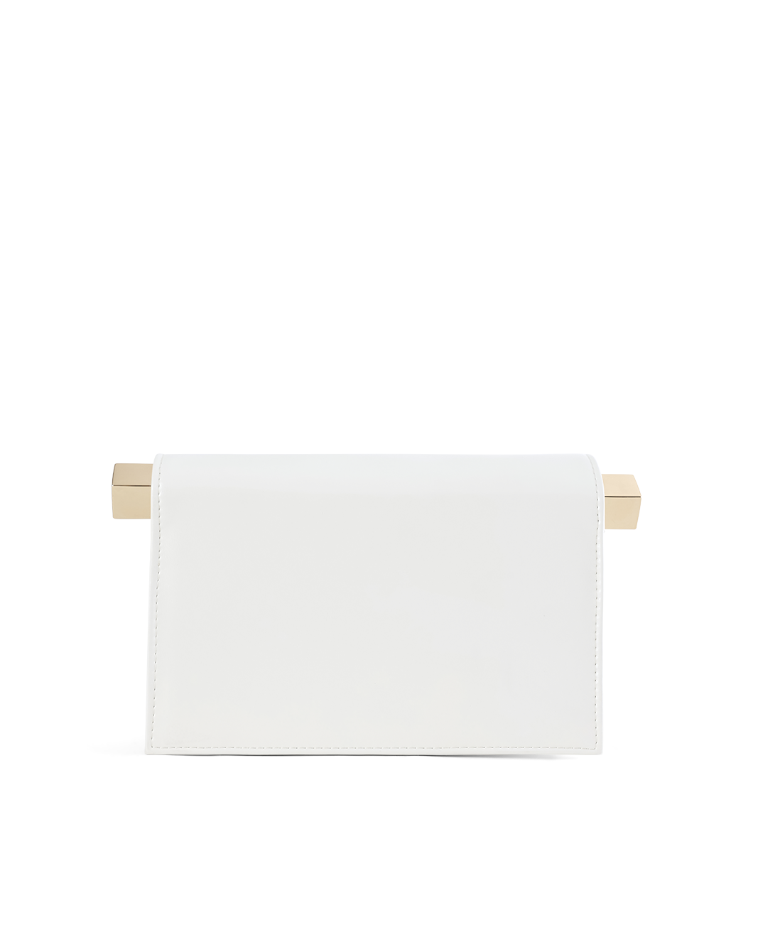 Carson Clutch Bag White Shine