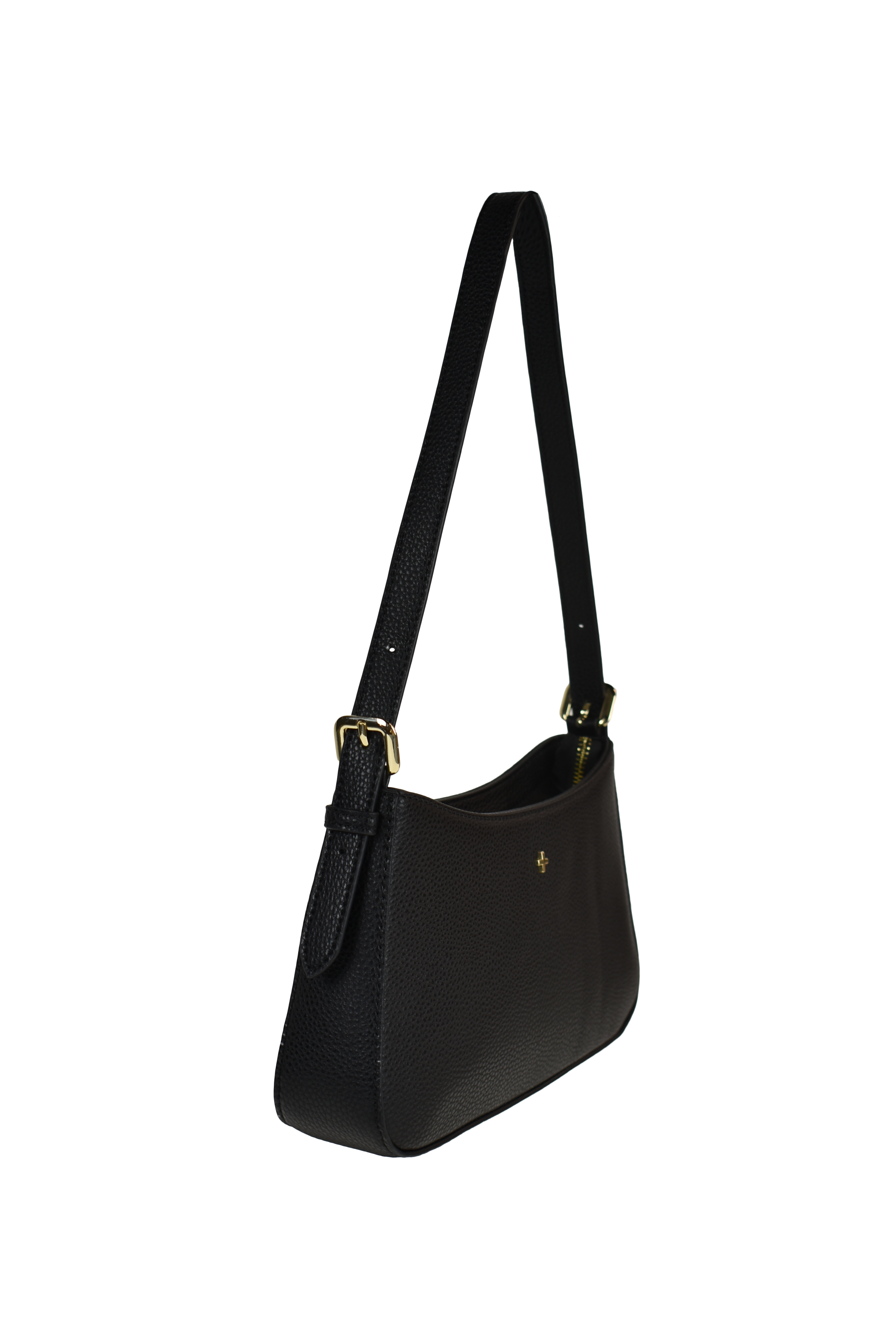 Lilu Shoulder Bag Black Pebble