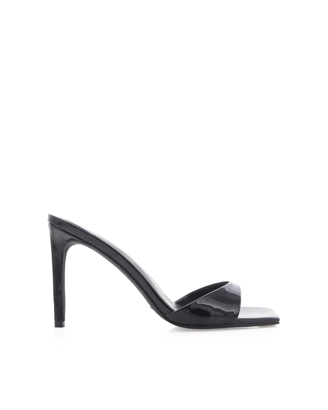 Esmeralda Heel Black Patent