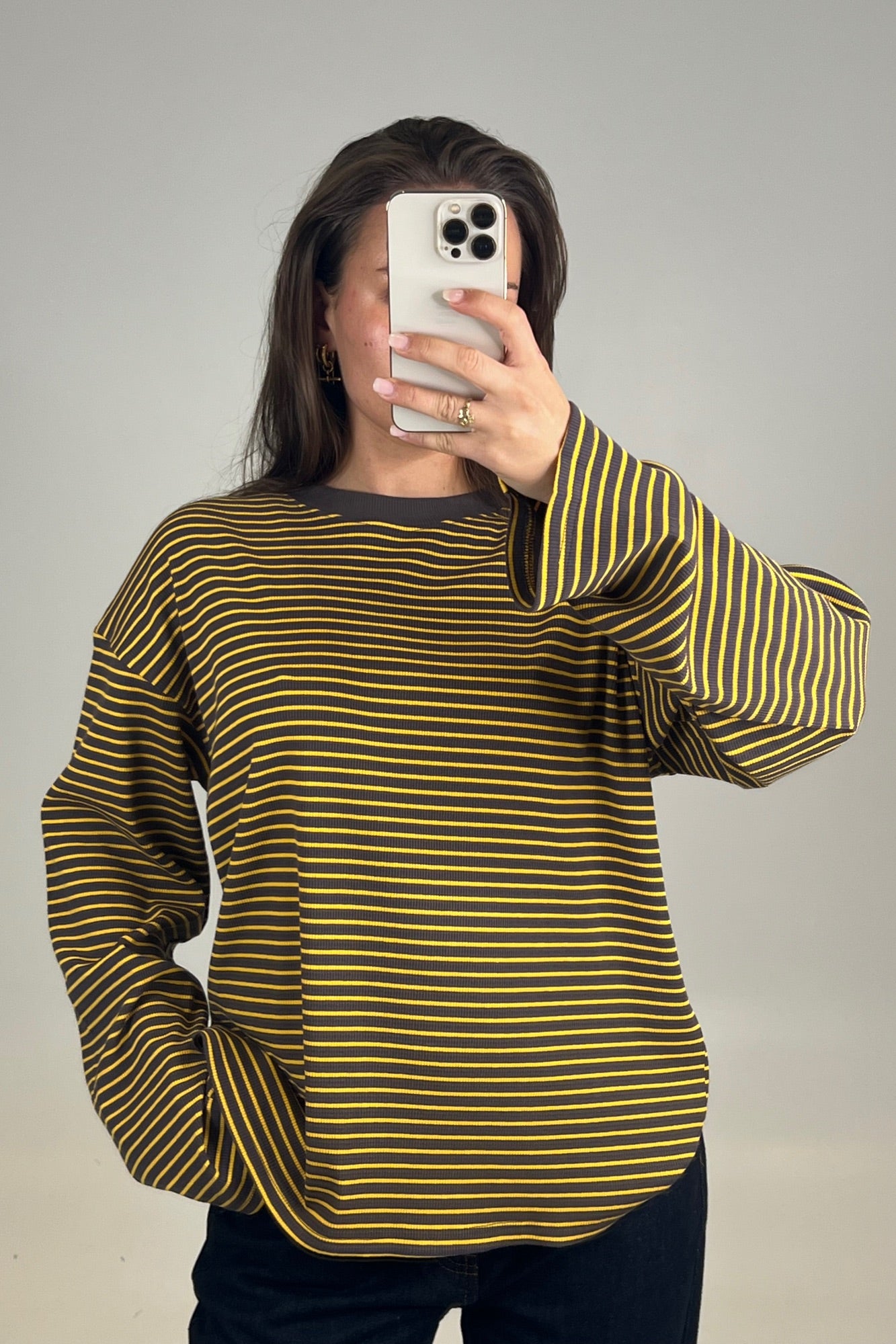 Georgie Long Sleeve Yellow