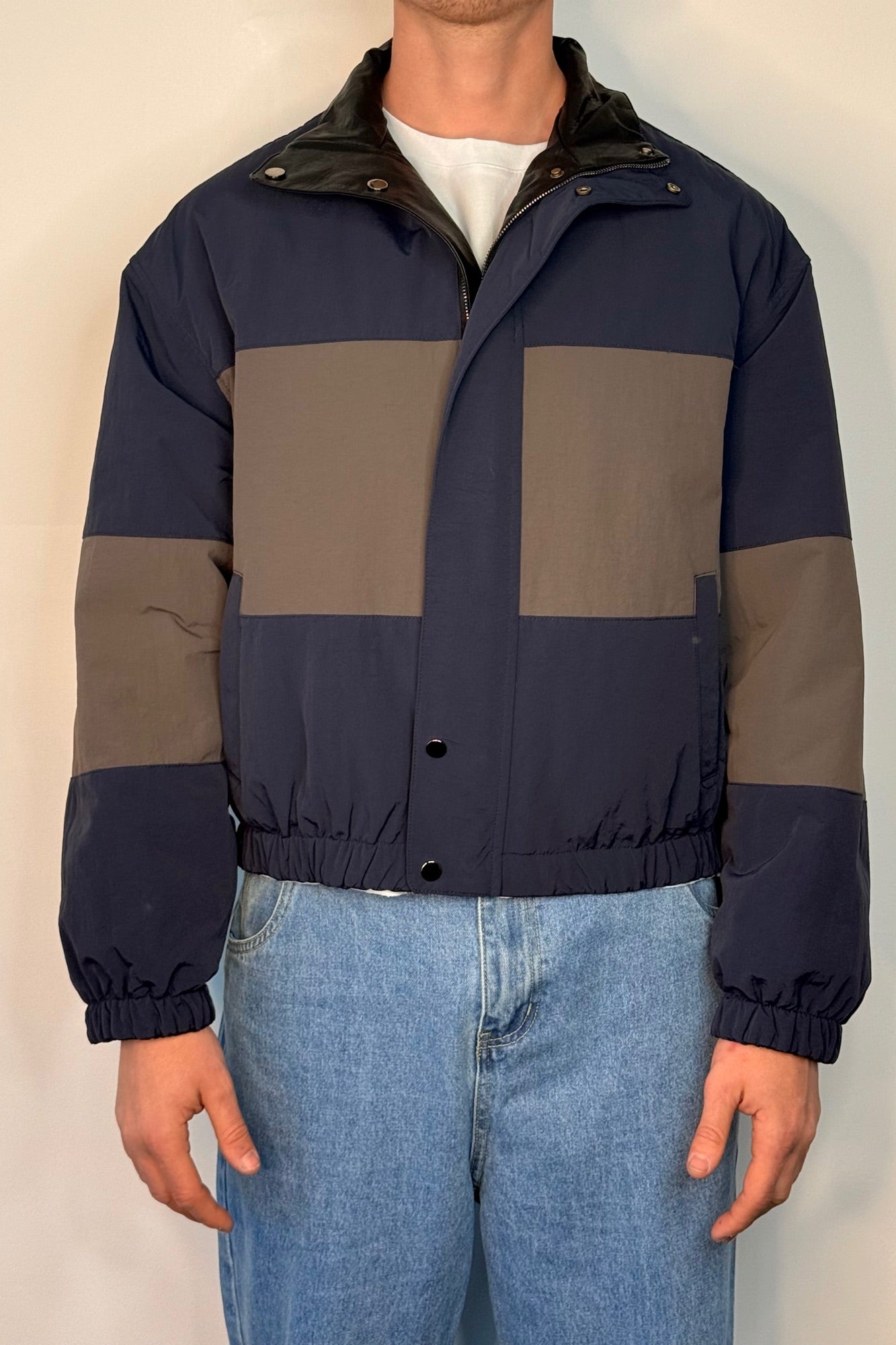 Reversible Vintage Bomber Black