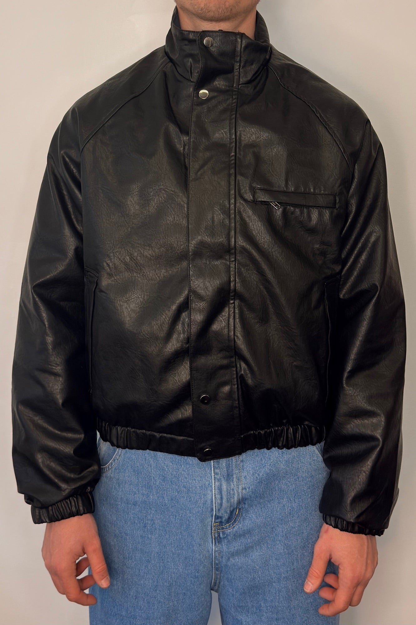 Reversible Vintage Bomber Black