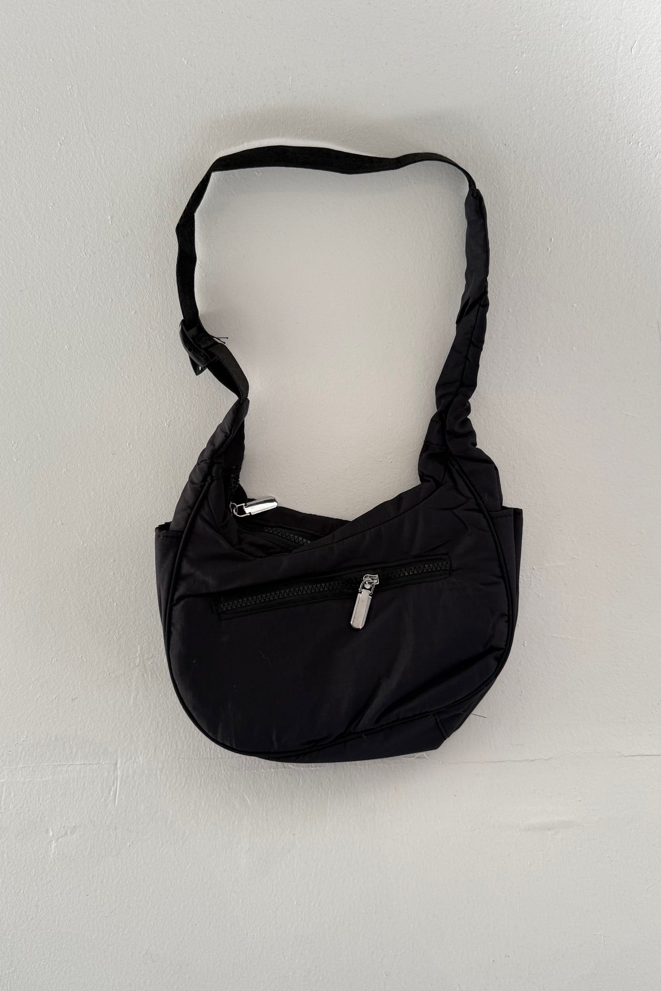 Sarri Quilted Shoulder Bag Black