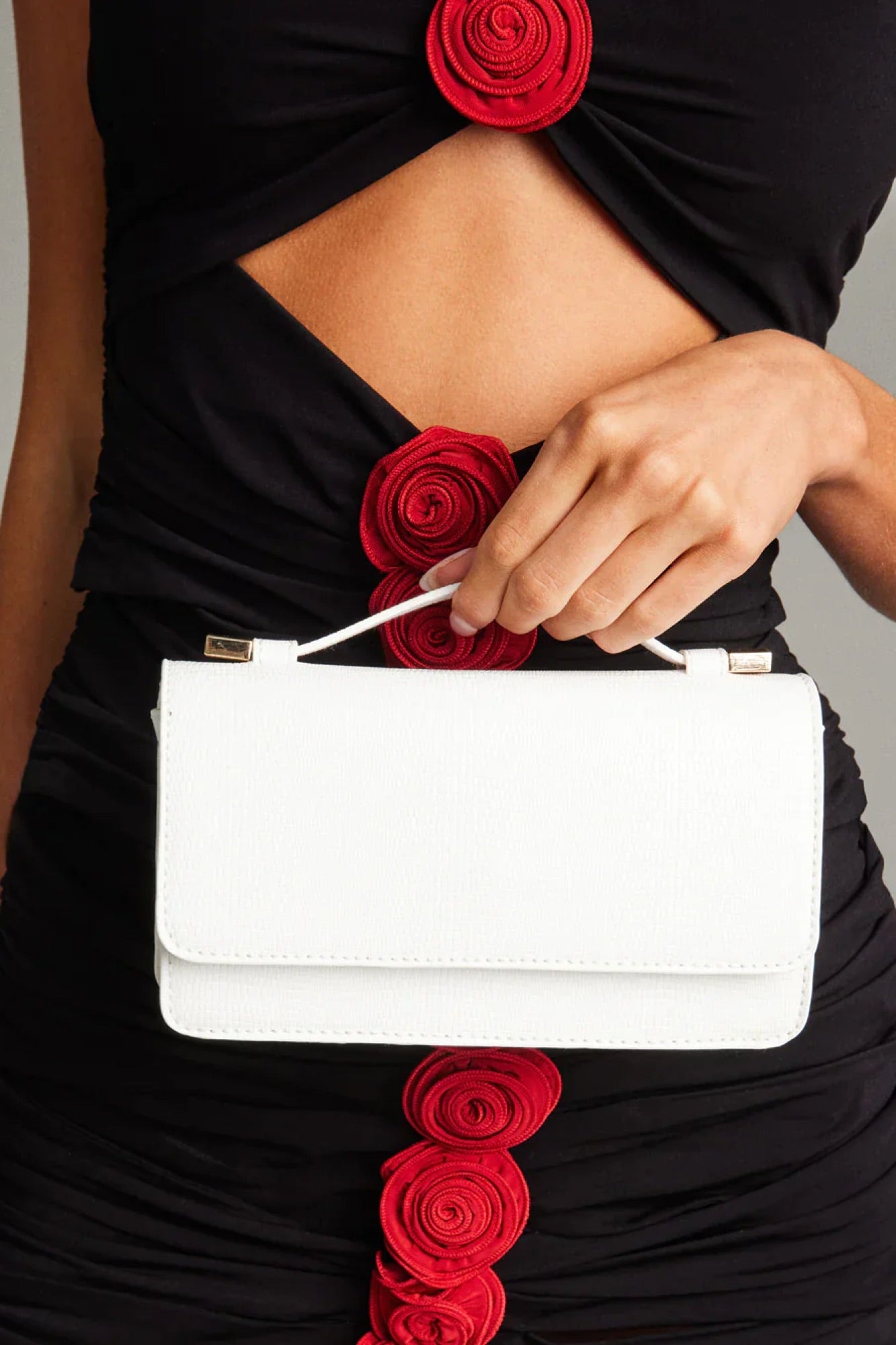 Iris Crossbody Bag White