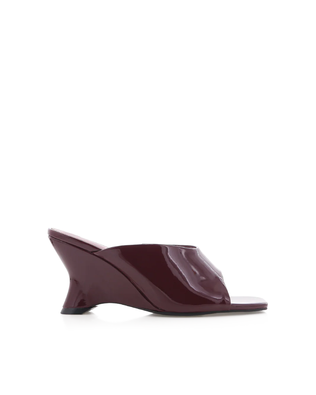 Iselle Heel Dark Cherry Patent
