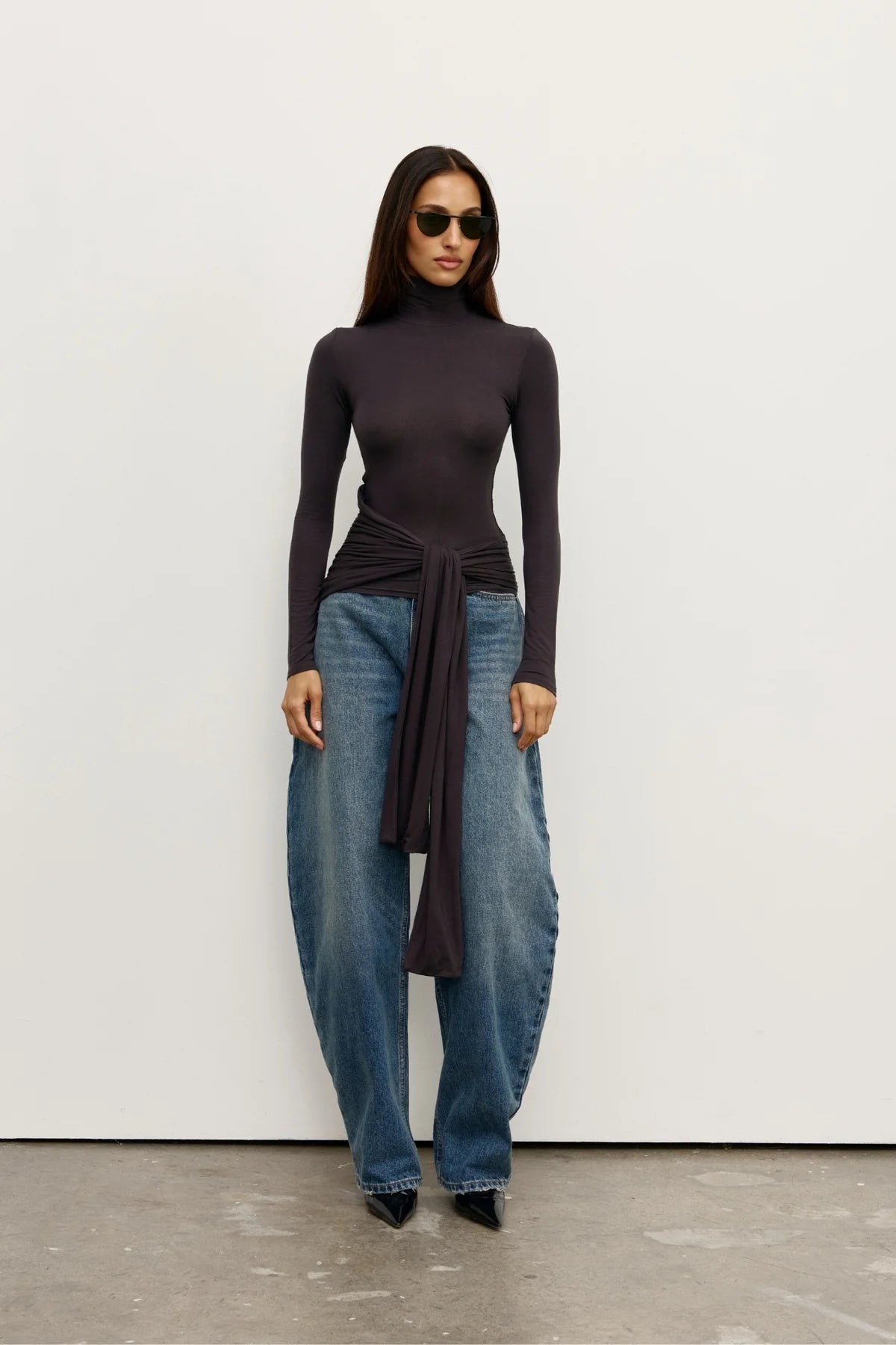 Isley Top Charcoal
