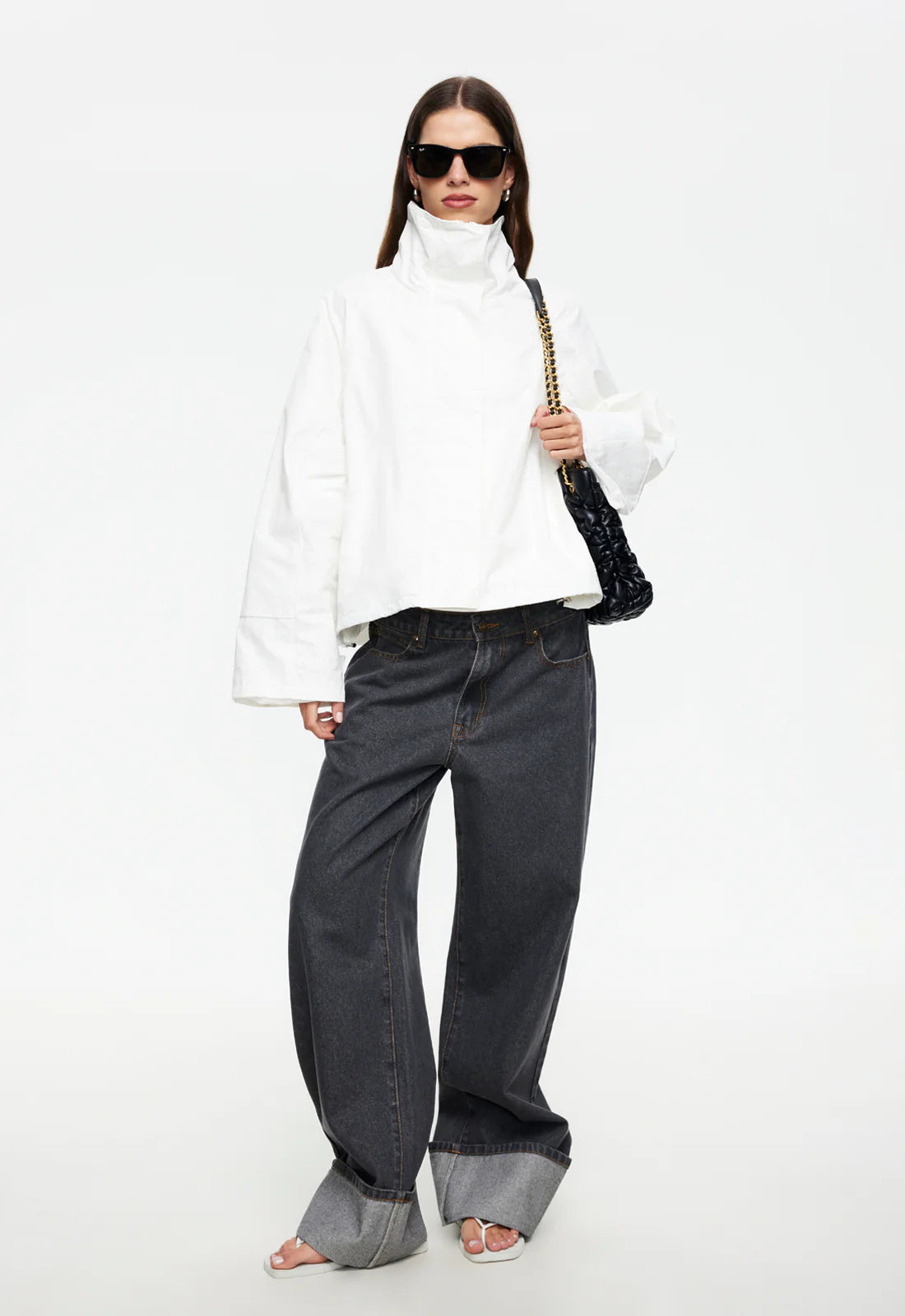 Shoreline Windbreaker Porcelain