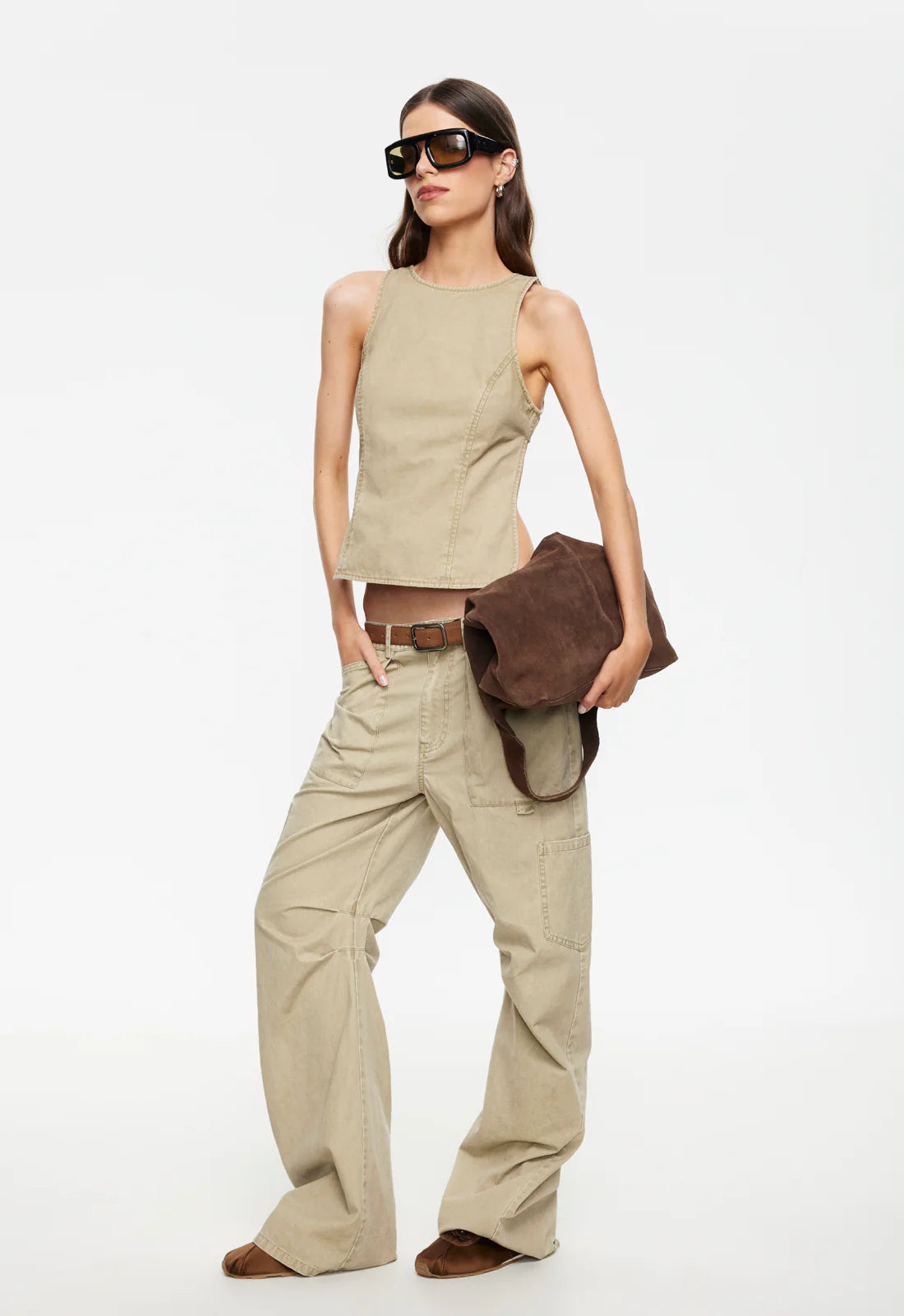 Miami Vice Pant Tan