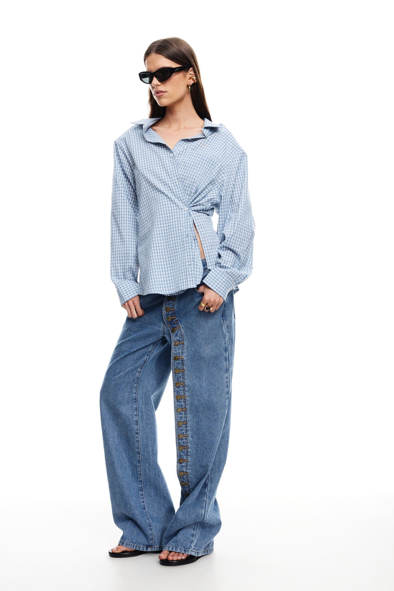 Notting Hill Shirt Baby Blue Check