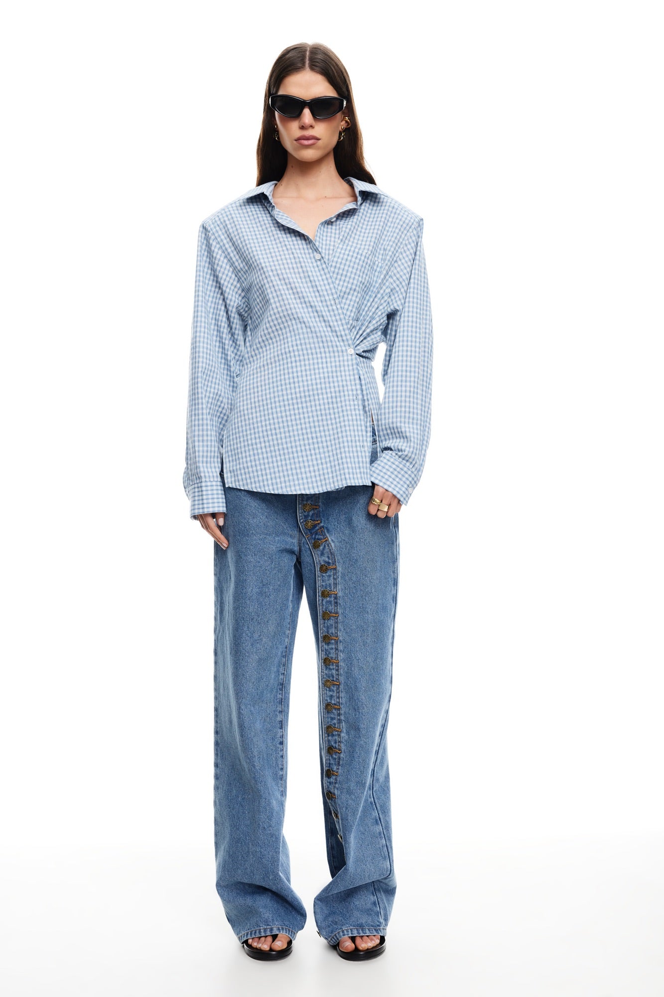 Notting Hill Shirt Baby Blue Check