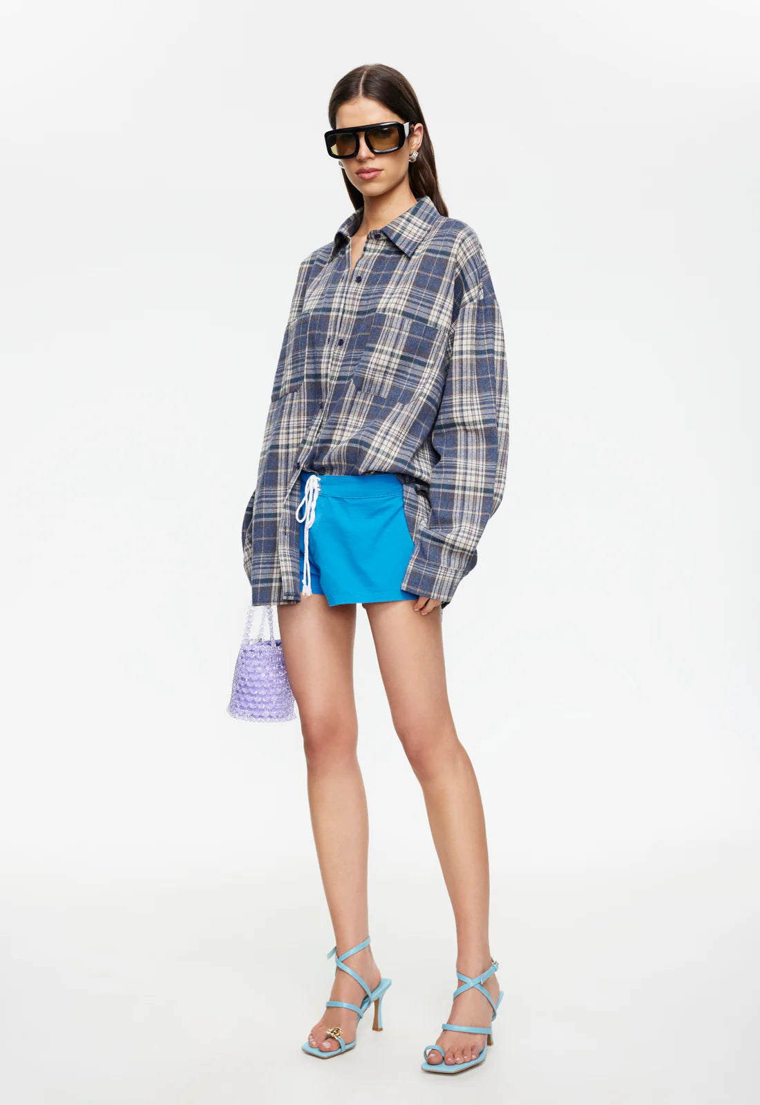 Clarity Shirt Ash Plaid