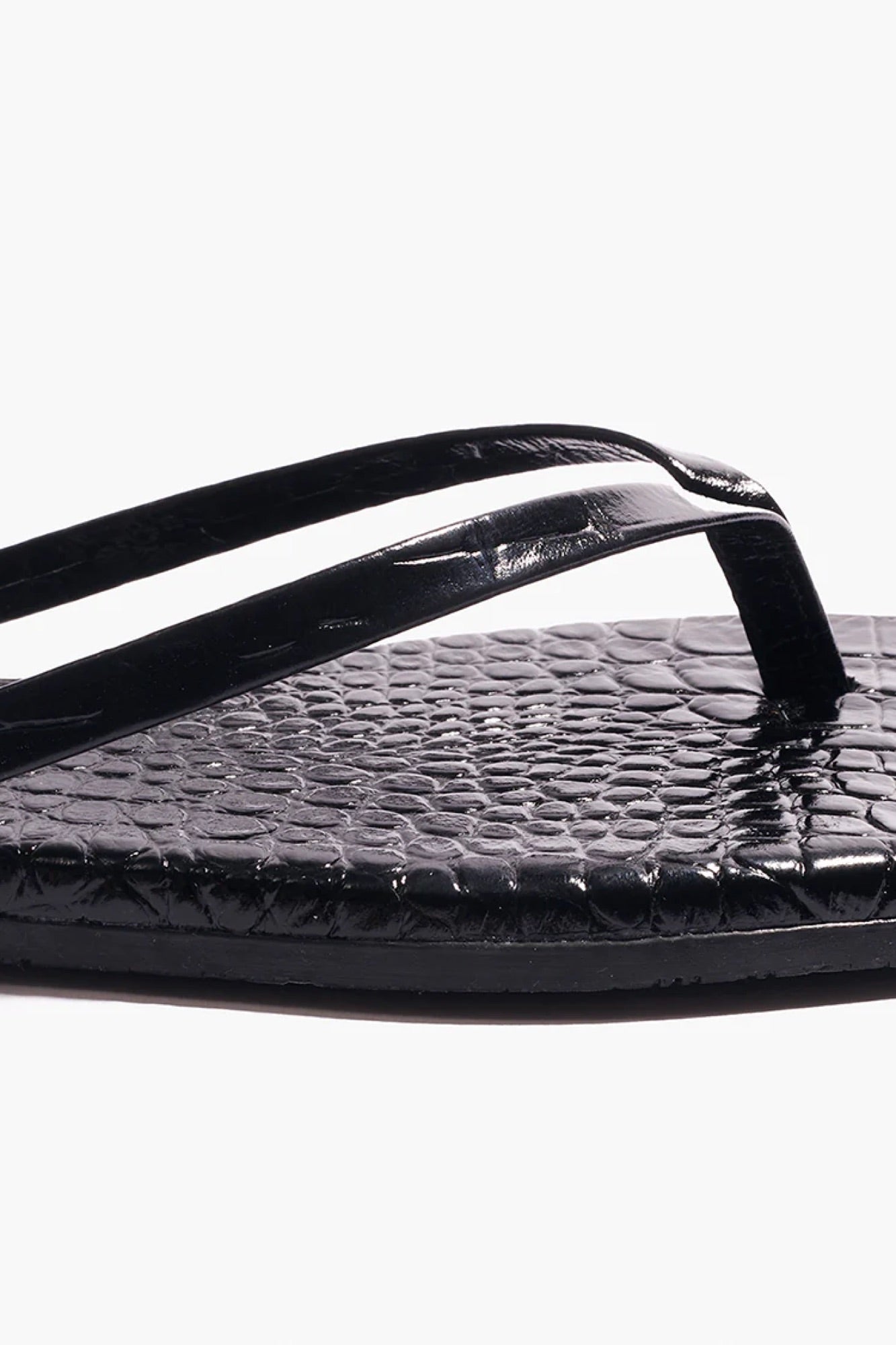 Square Toe Lily Sable Croc