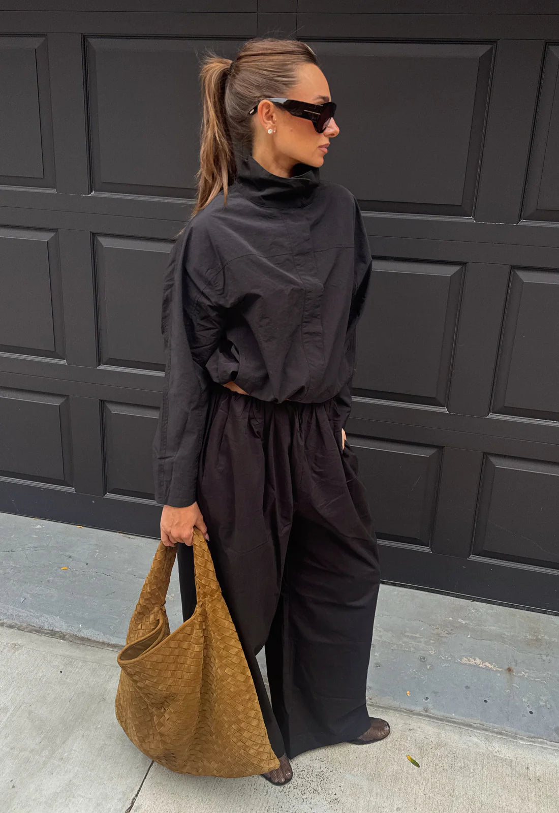 Shoreline Windbreaker Noir