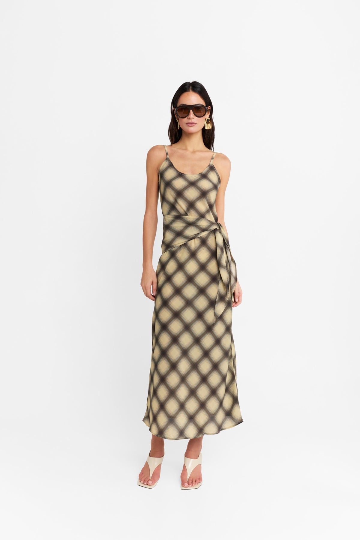 Eloise Maxi Dress Check