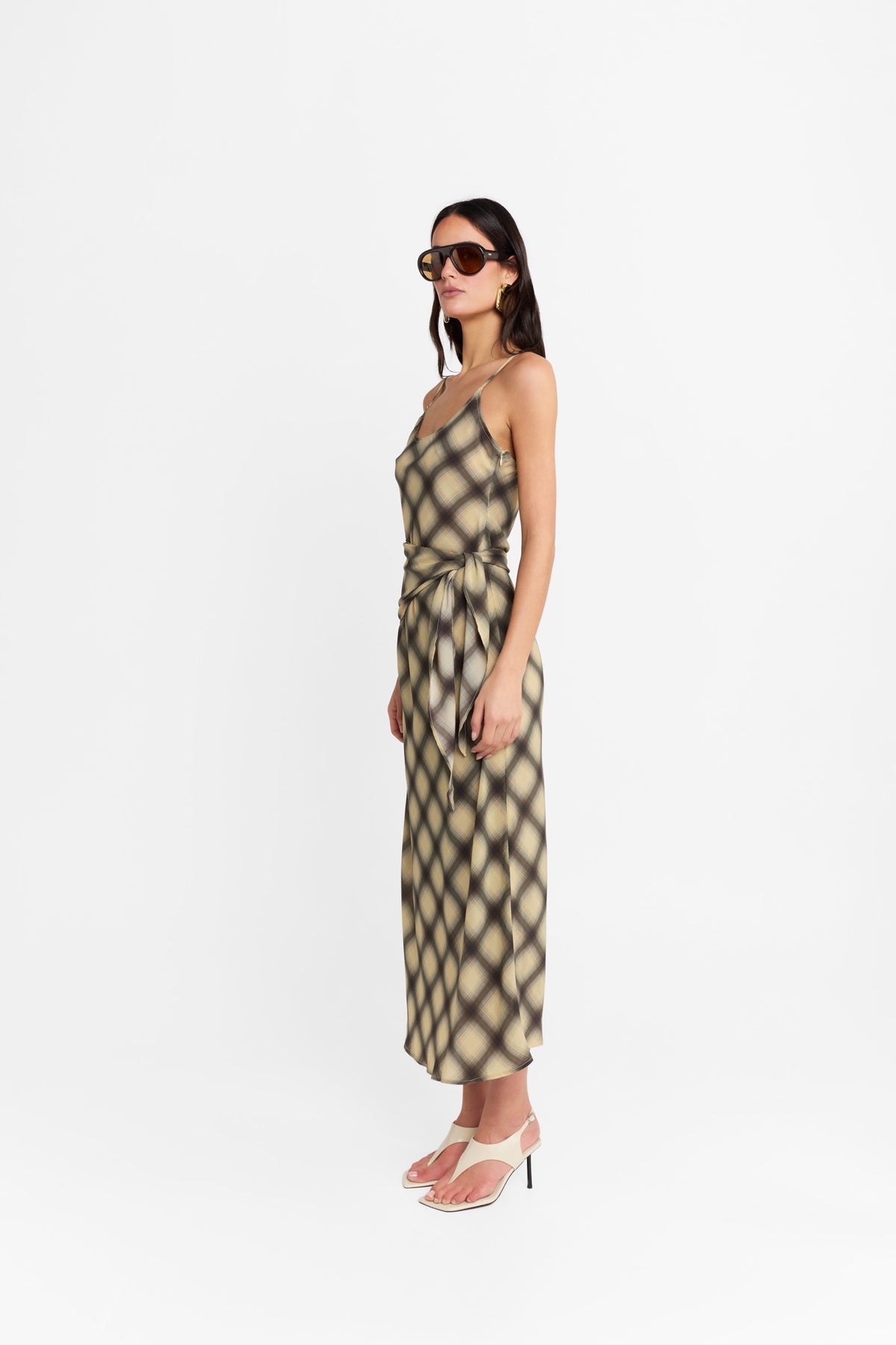 Eloise Maxi Dress Check