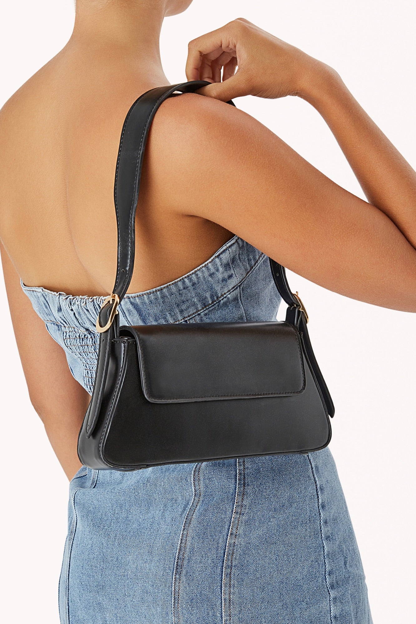 Pia Shoulder Bag Black