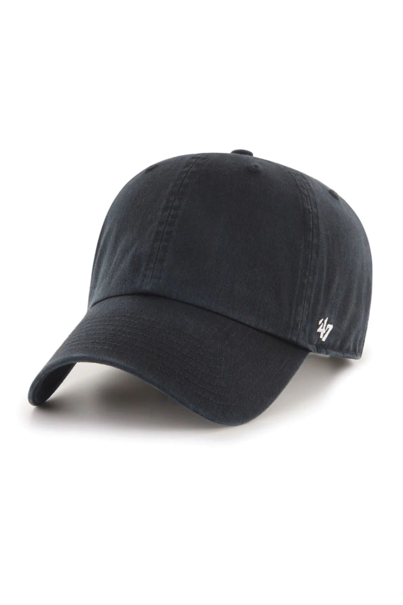Classic Vintage Clean Up Cap Black