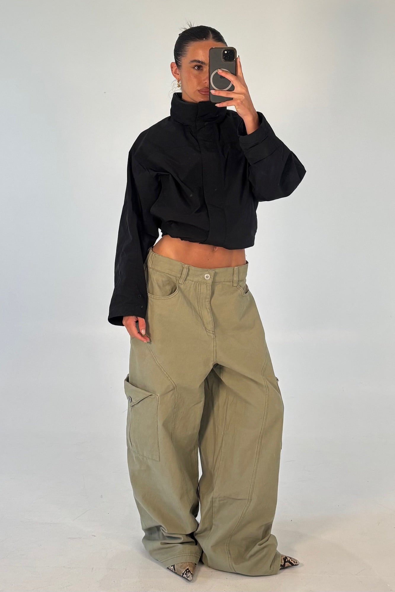 Annie Cargo Pant Khaki