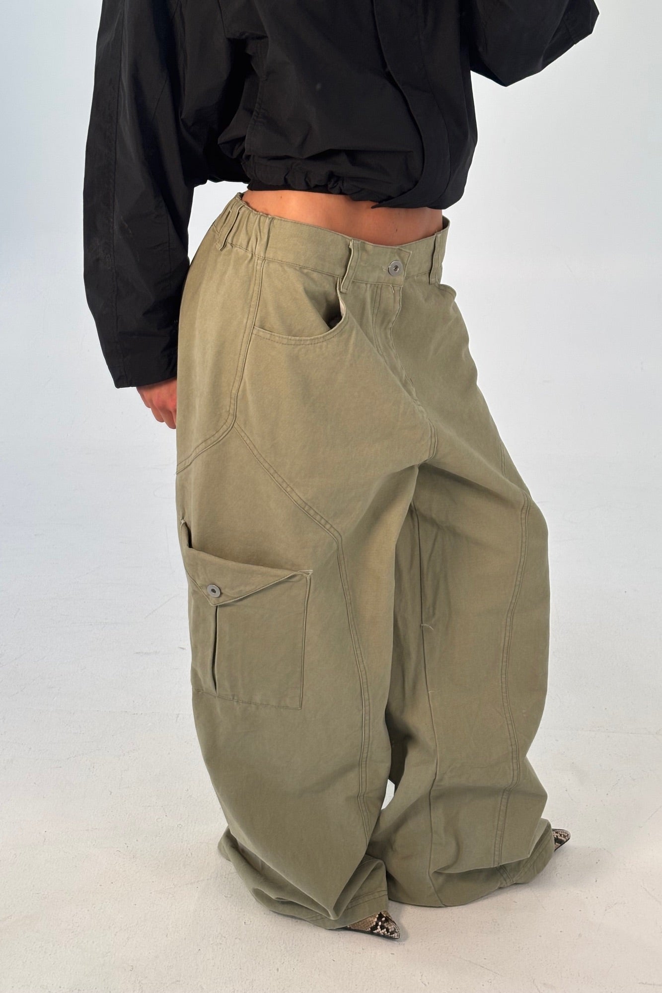 Annie Cargo Pant Khaki