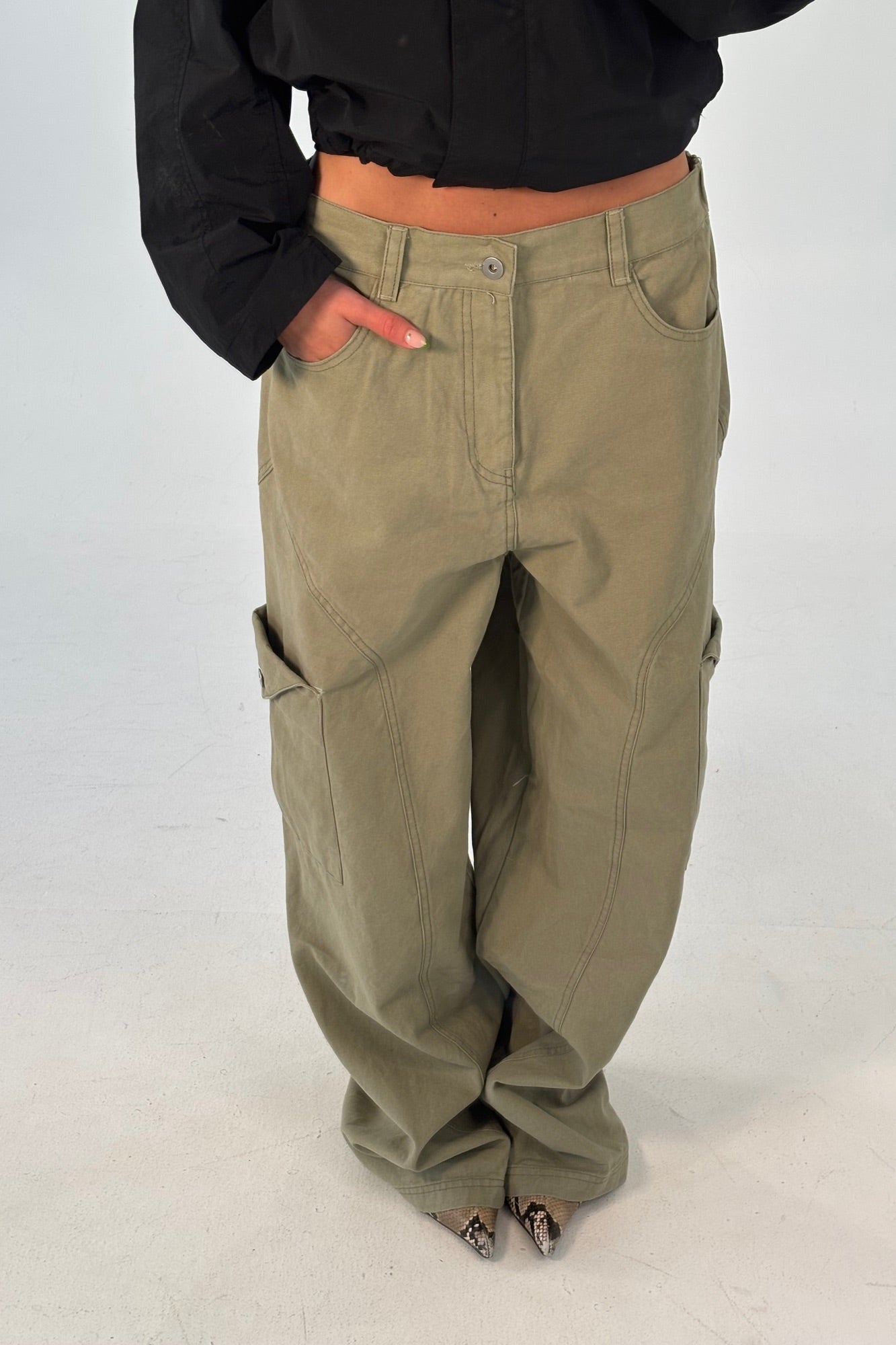 Annie Cargo Pant Khaki