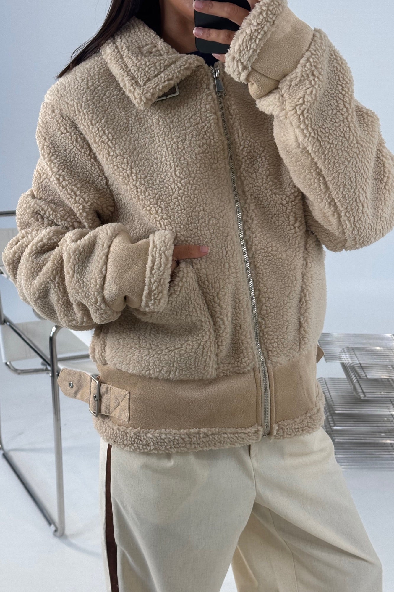 Aspen Jacket Beige - FINAL SALE