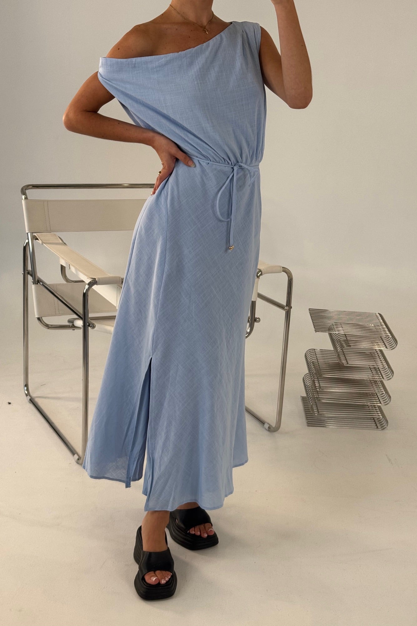 Angelina Maxi Dress Sky