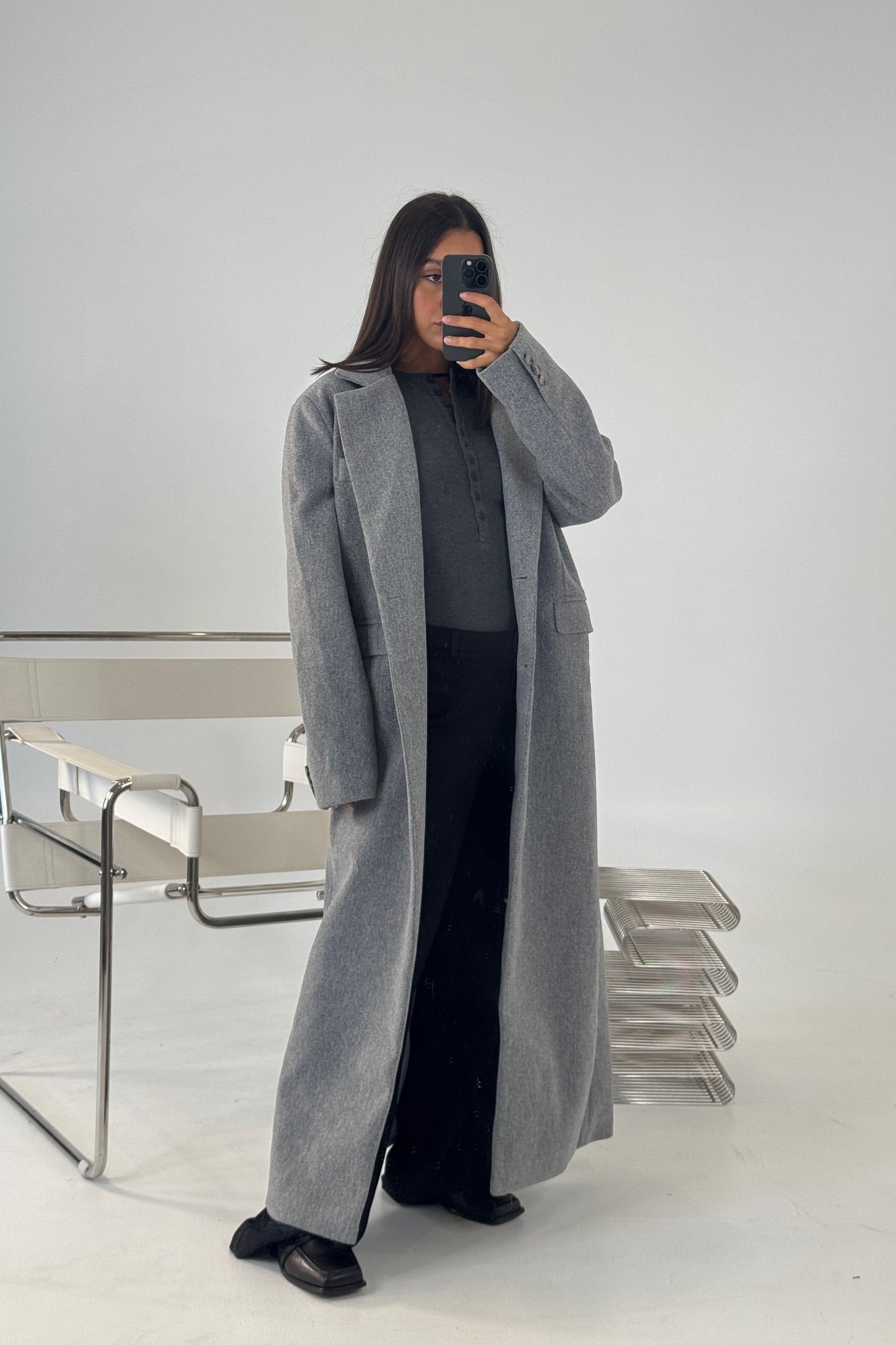 Alexia Coat Grey - FINAL SALE