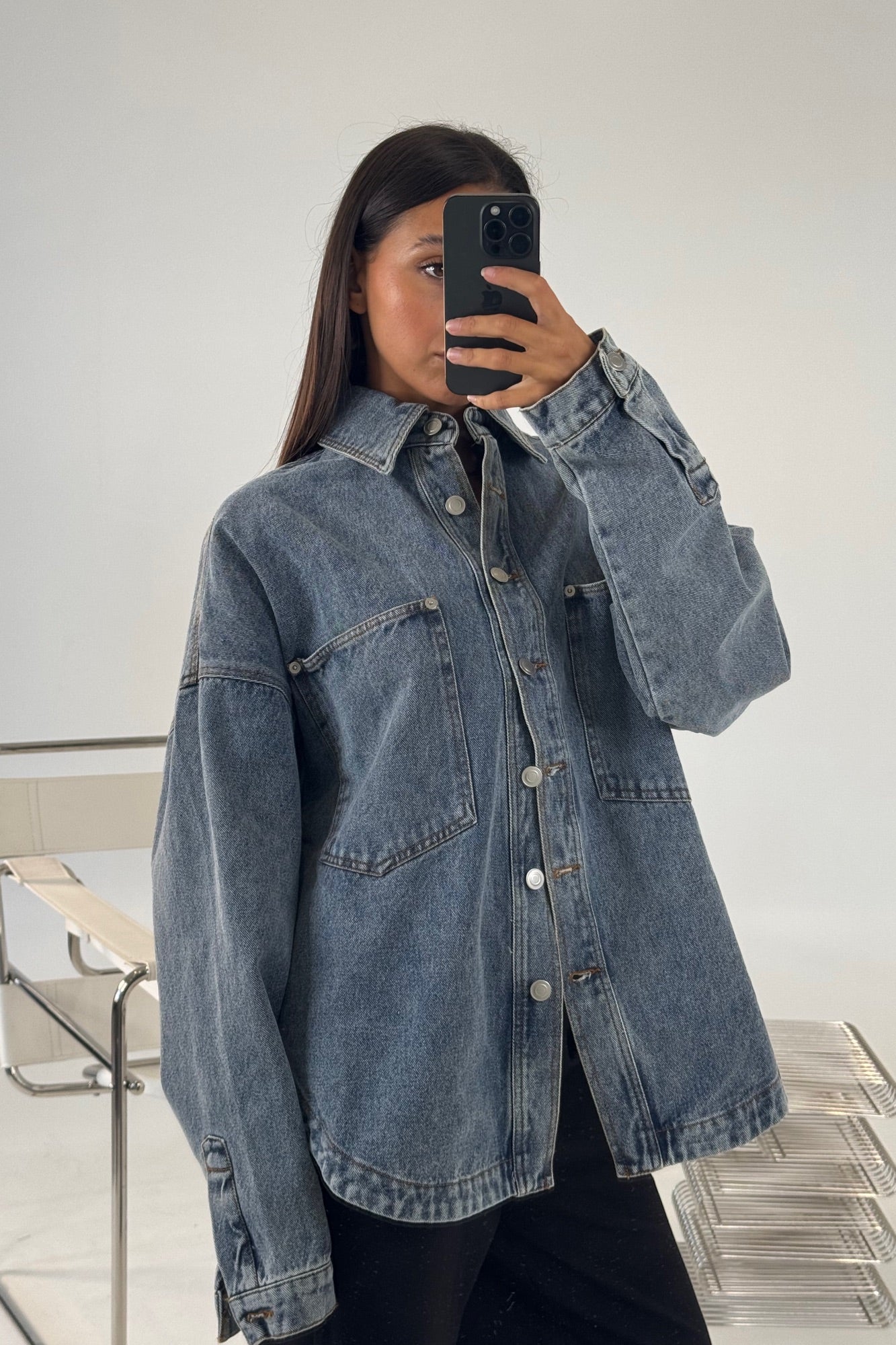 Adore Denim Shirt Blue - FINAL SALE