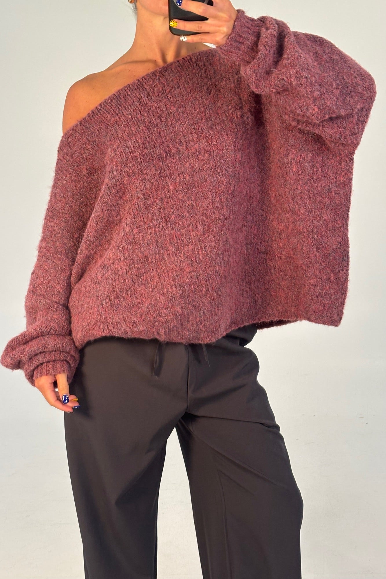 Louise Knit Wine